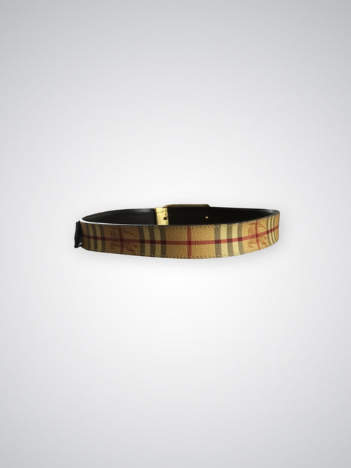 Ceinture Check Burberry