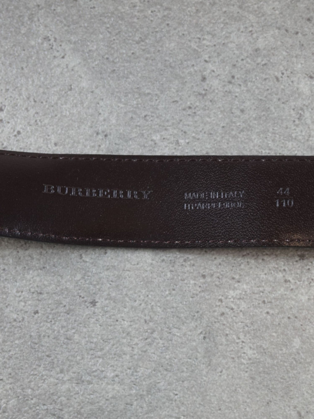 Ceinture Check Burberry