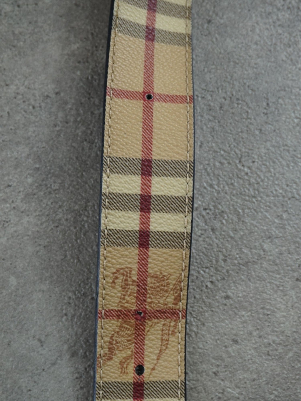 Ceinture Check Burberry