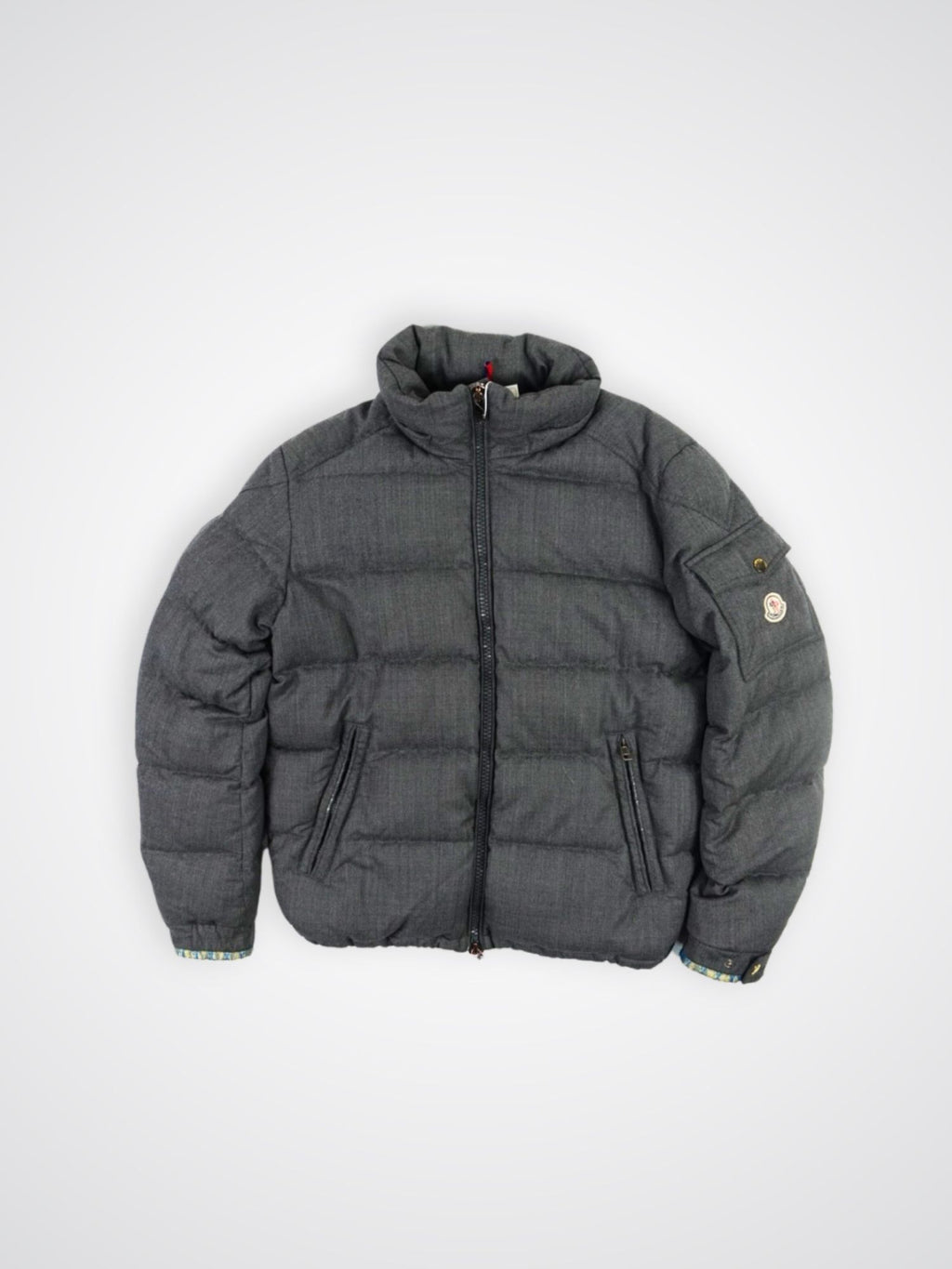 Doudoune grise Moncler (L)