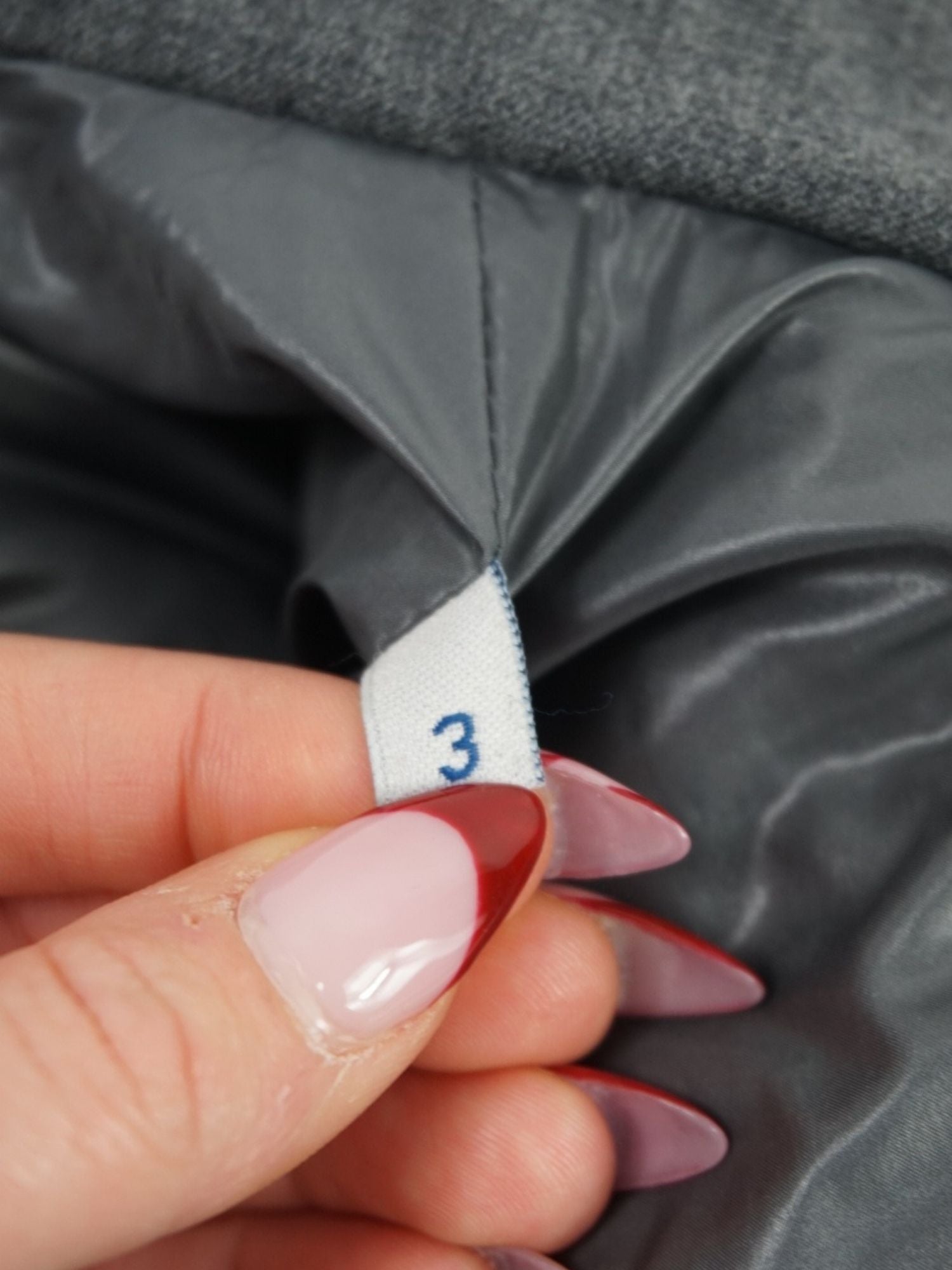 Doudoune grise Moncler (L)