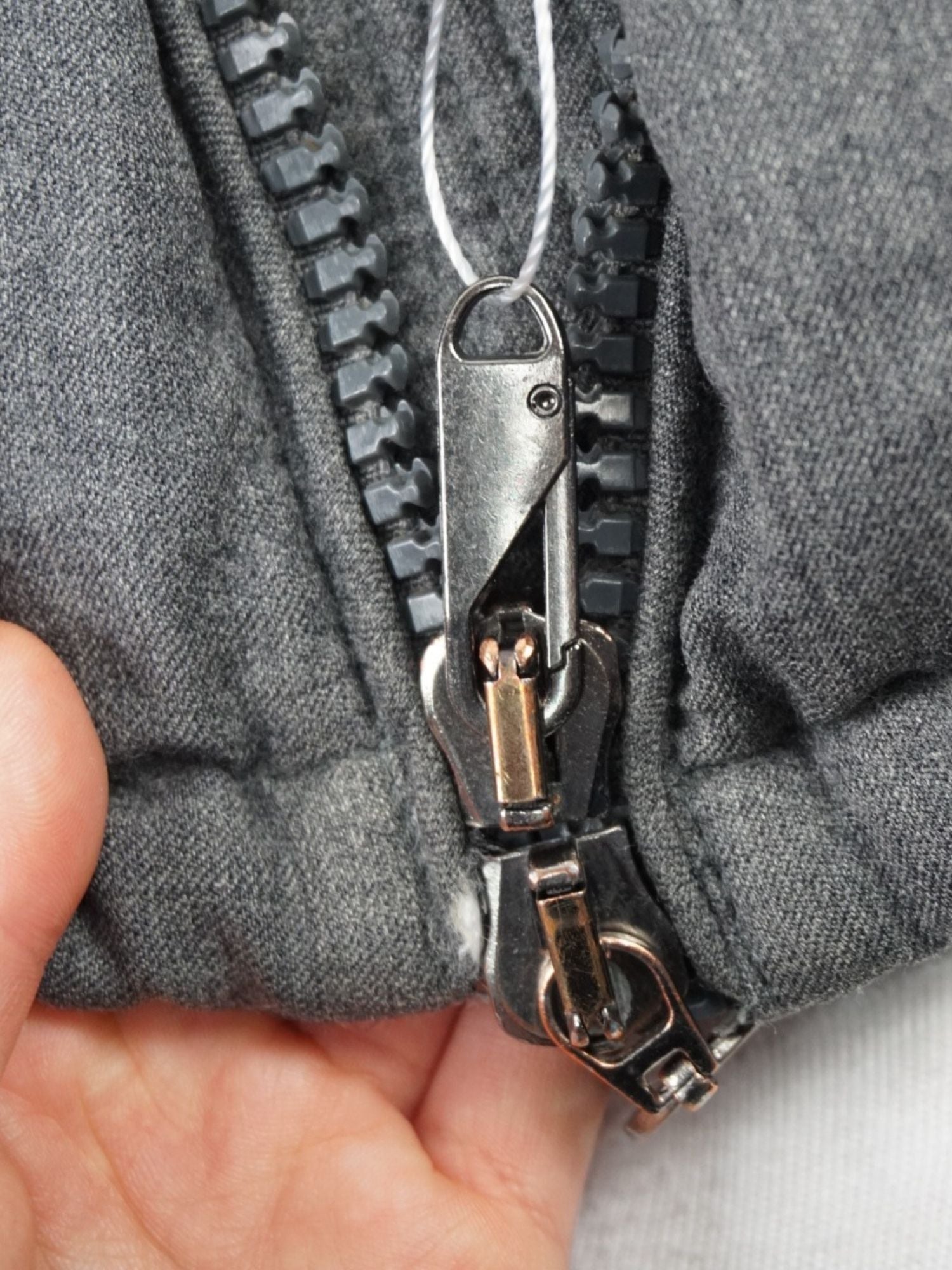Doudoune grise Moncler (L)