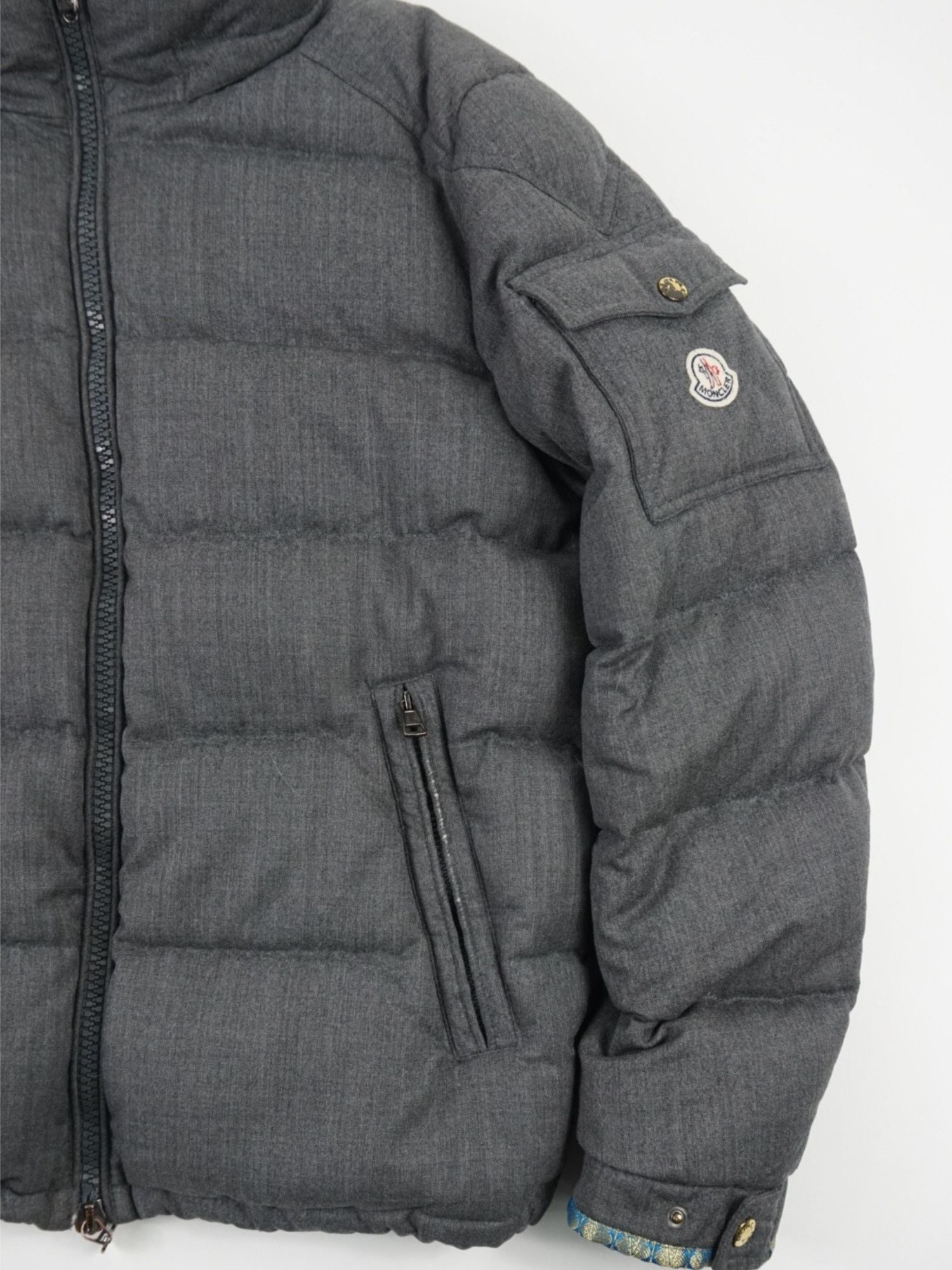 Doudoune grise Moncler (L)