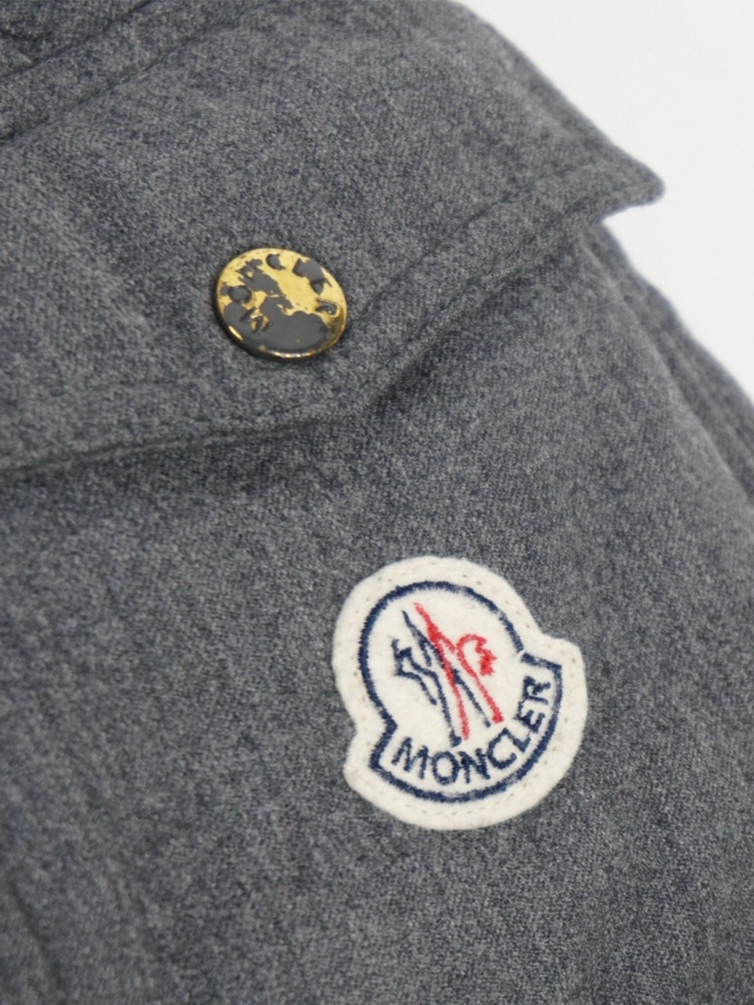 Doudoune grise Moncler (L)