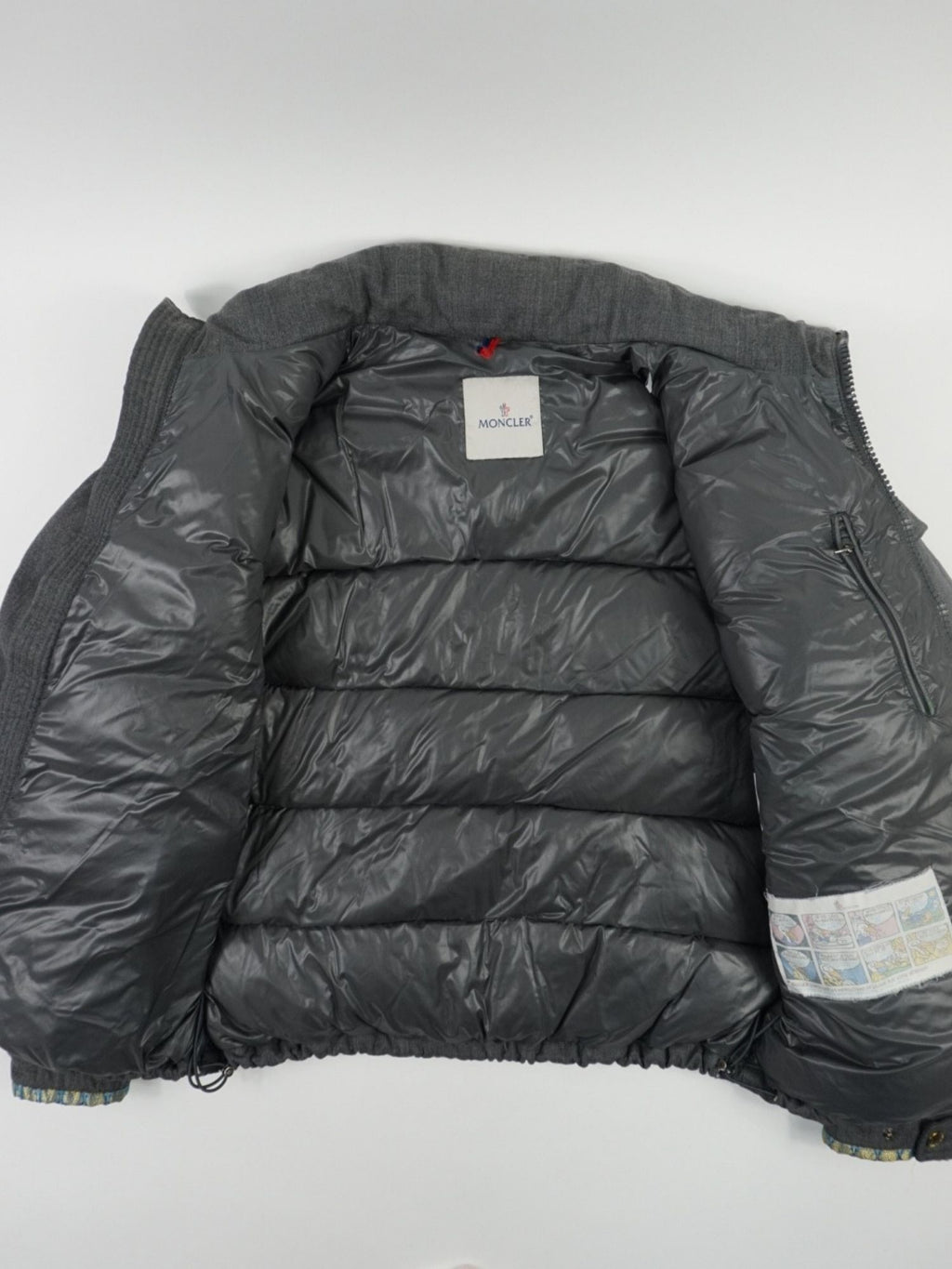 Doudoune grise Moncler (L)