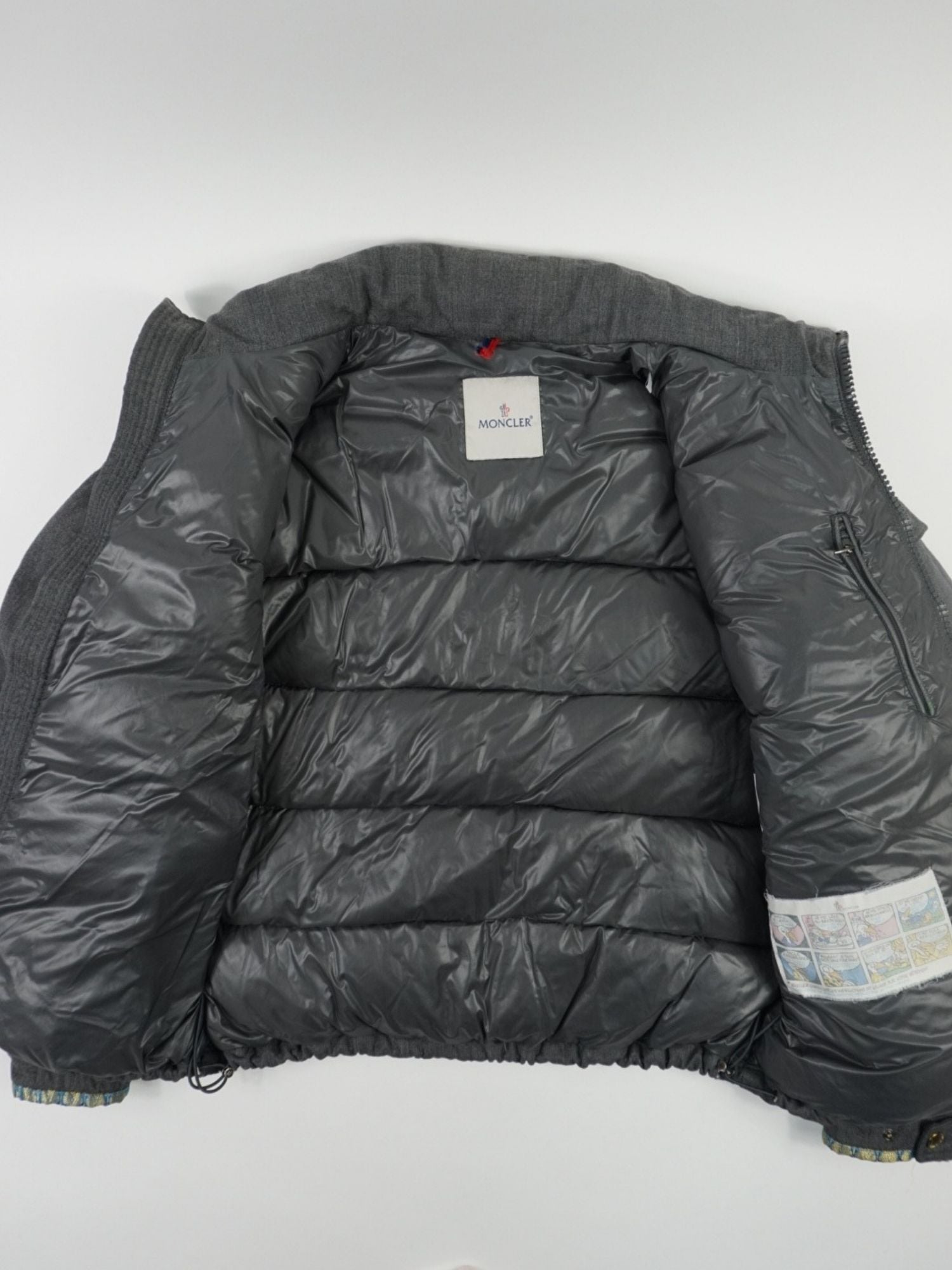 Doudoune grise Moncler (L)