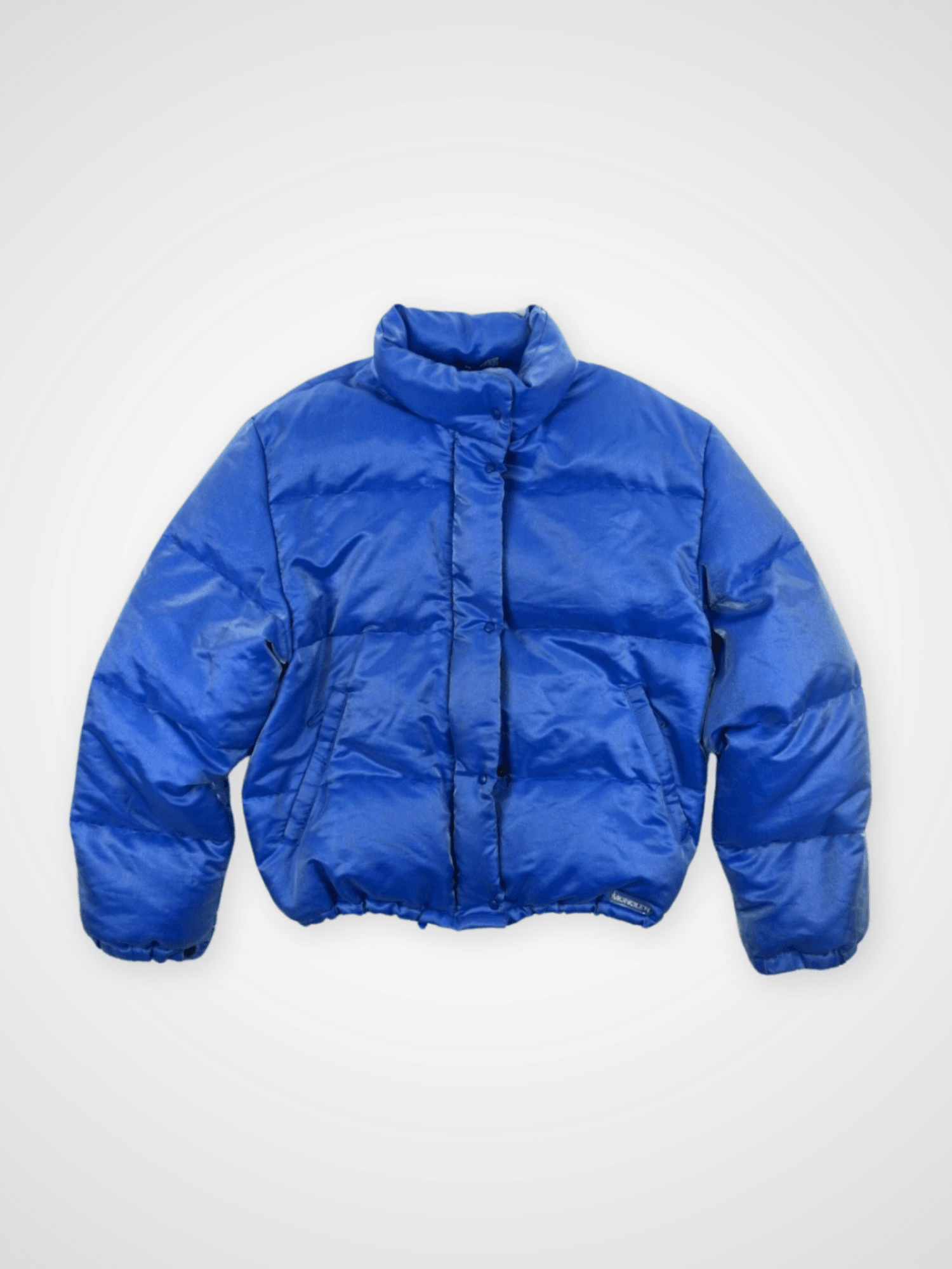Doudoune Moncler Grenoble brillante bleue (M)