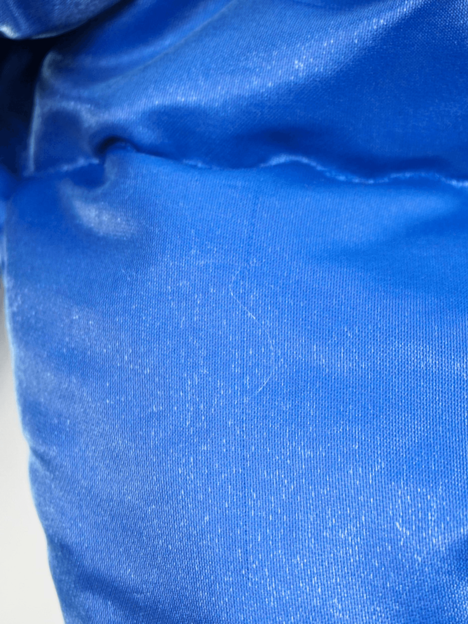 Doudoune Moncler Grenoble brillante bleue (M)
