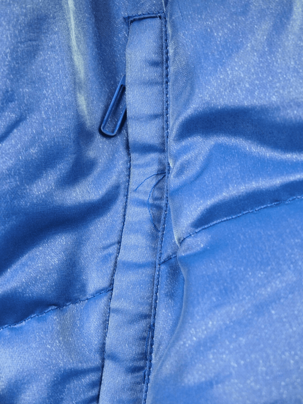Doudoune Moncler Grenoble brillante bleue (M)