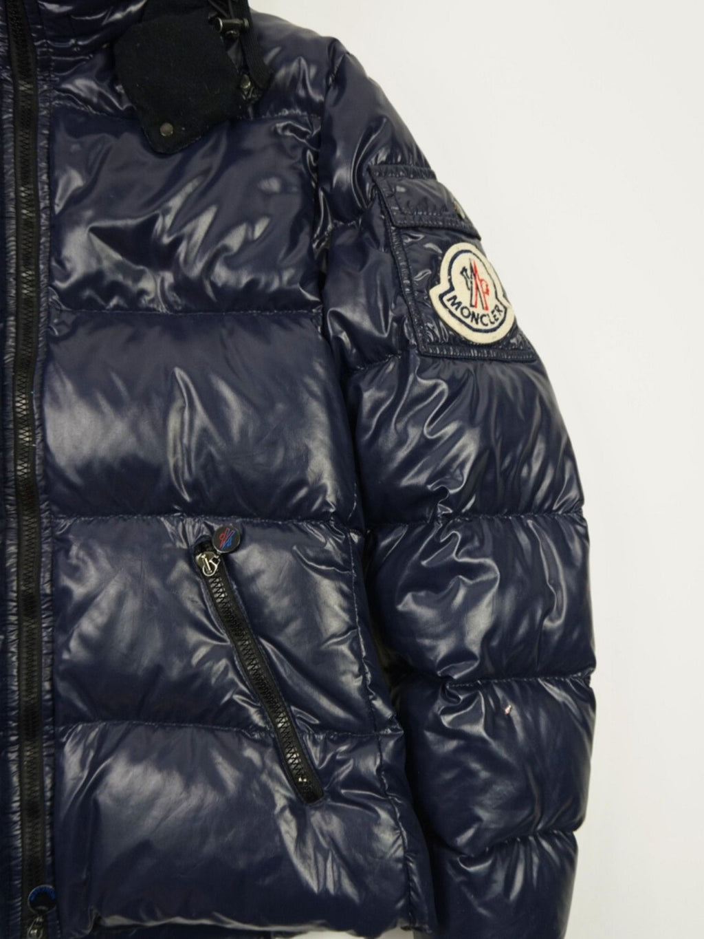 Doudoune Moncler Himalaya bleue (M femme)