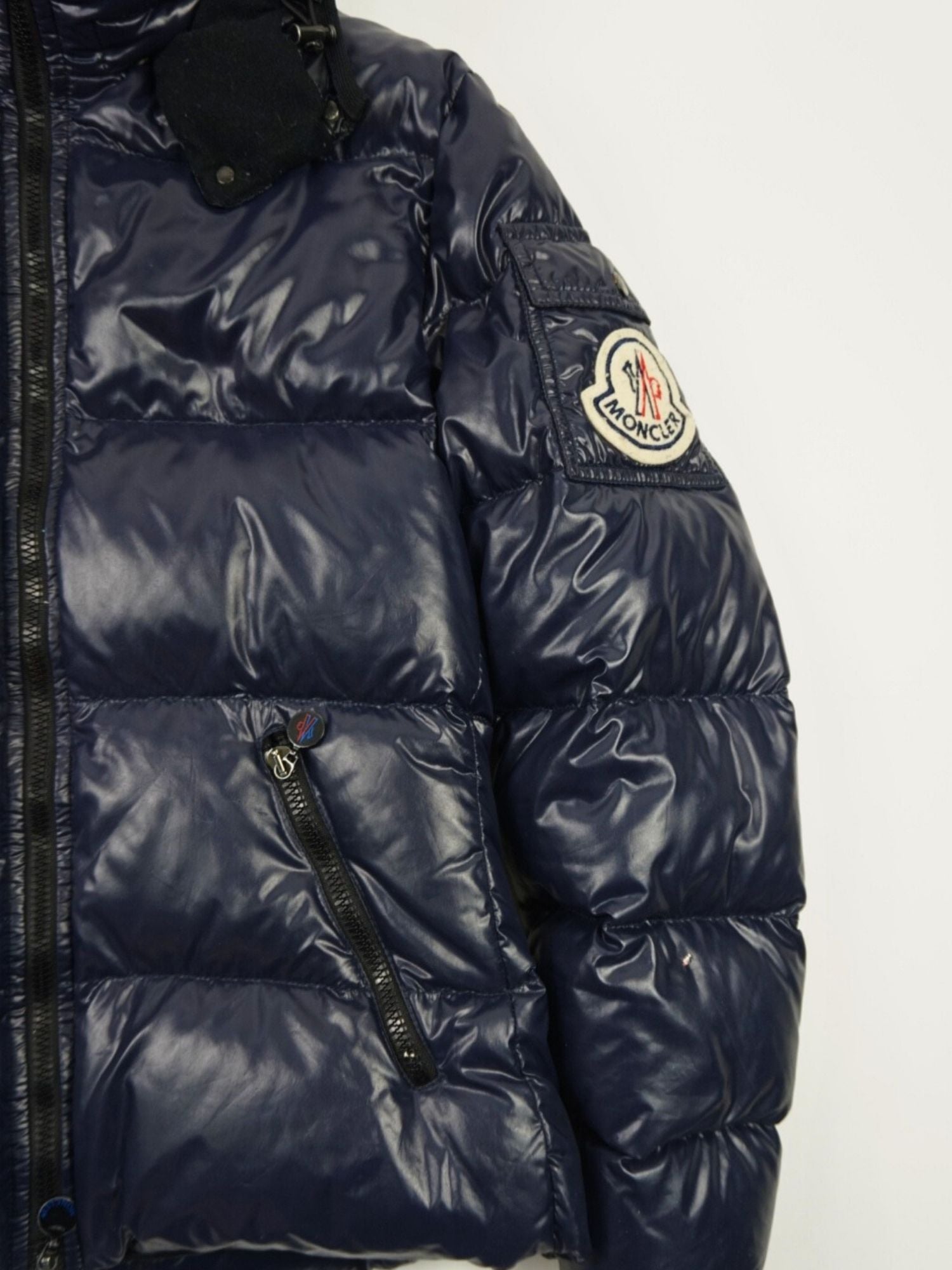 Doudoune Moncler Himalaya bleue (M femme)
