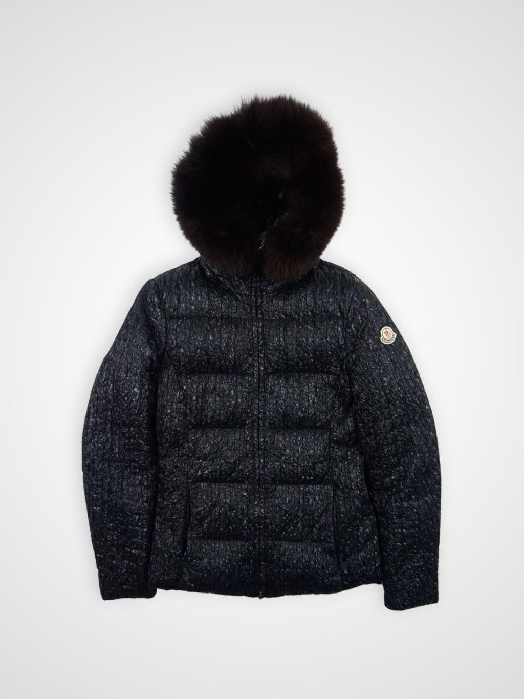 Doudoune noire Moncler (M femme)