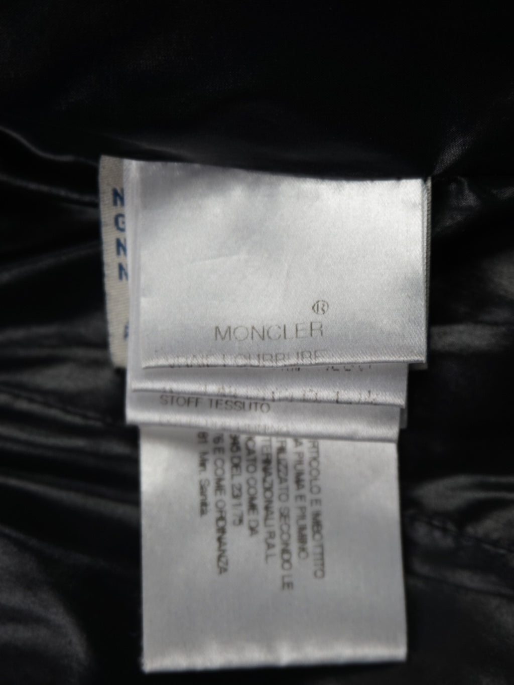 Doudoune noire Moncler (M femme)
