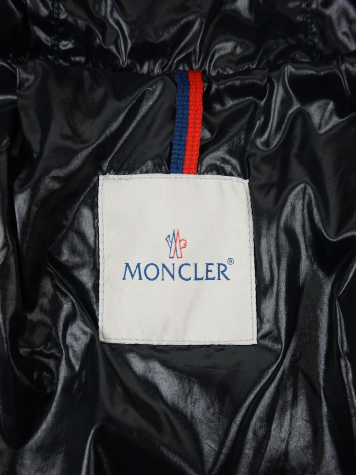 Doudoune courte style bombers noire à capuche - Moncler