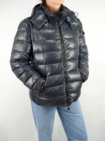 Doudoune courte Maire bleu marine - Moncler