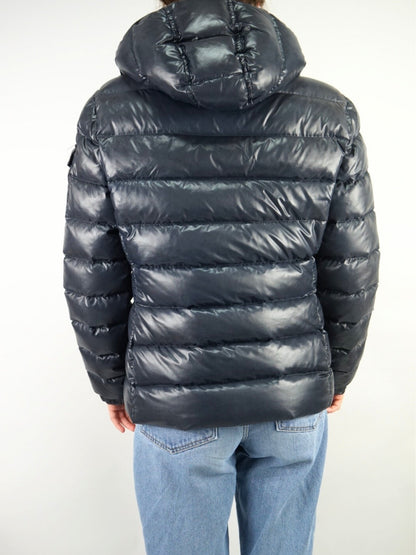 Doudoune courte Maire bleu marine - Moncler