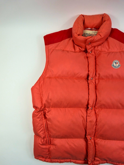 Doudoune Grenoble corail sans manche - Moncler