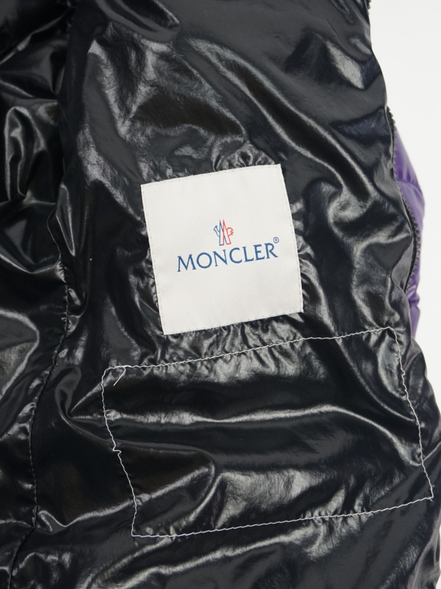 Doudoune courte Bady violette - Moncler