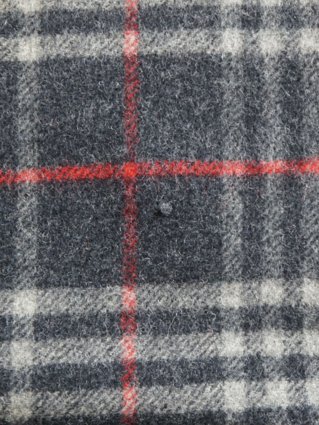 Écharpe Burberry motif Check grise