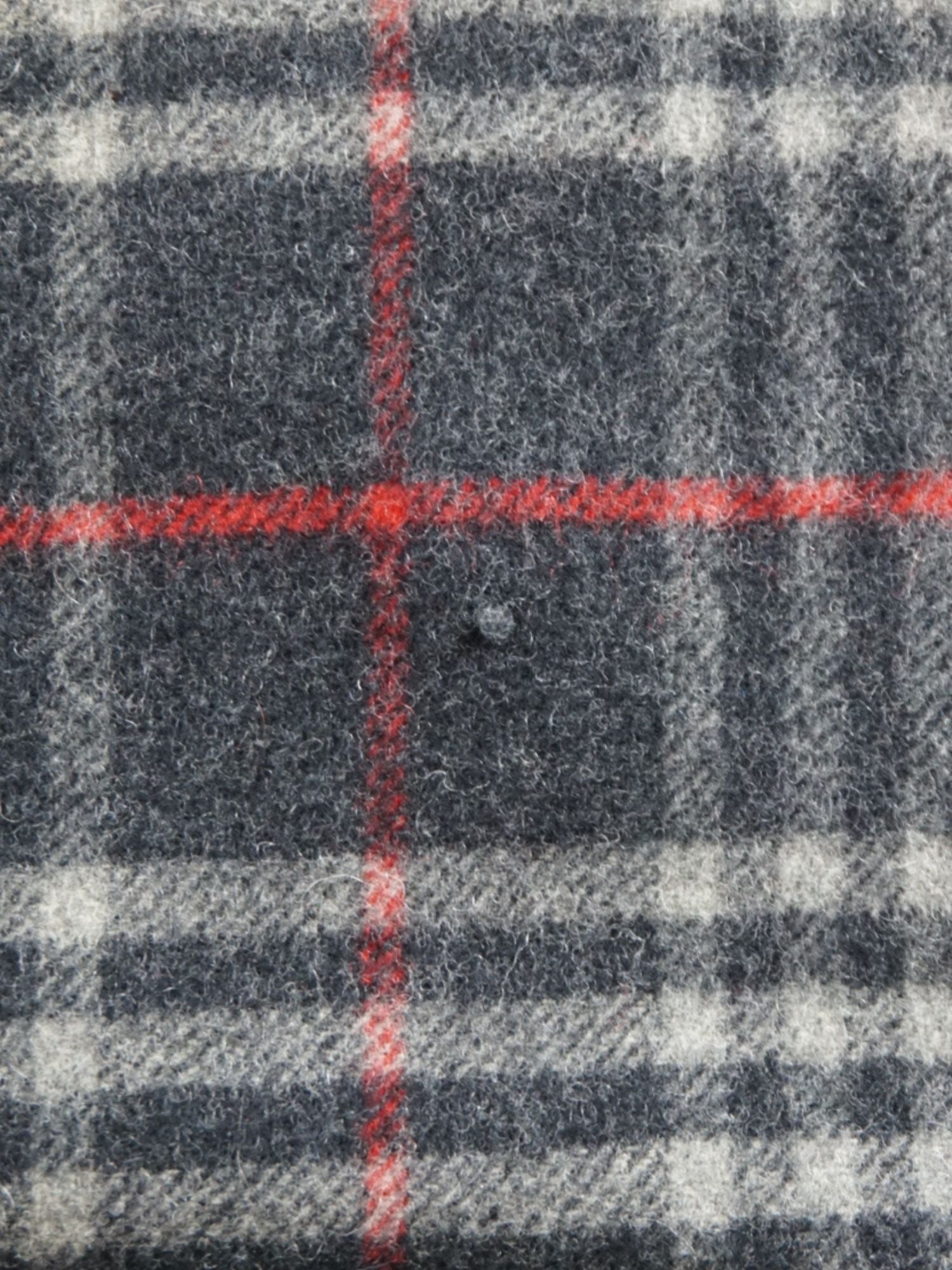Écharpe Burberry motif Check grise