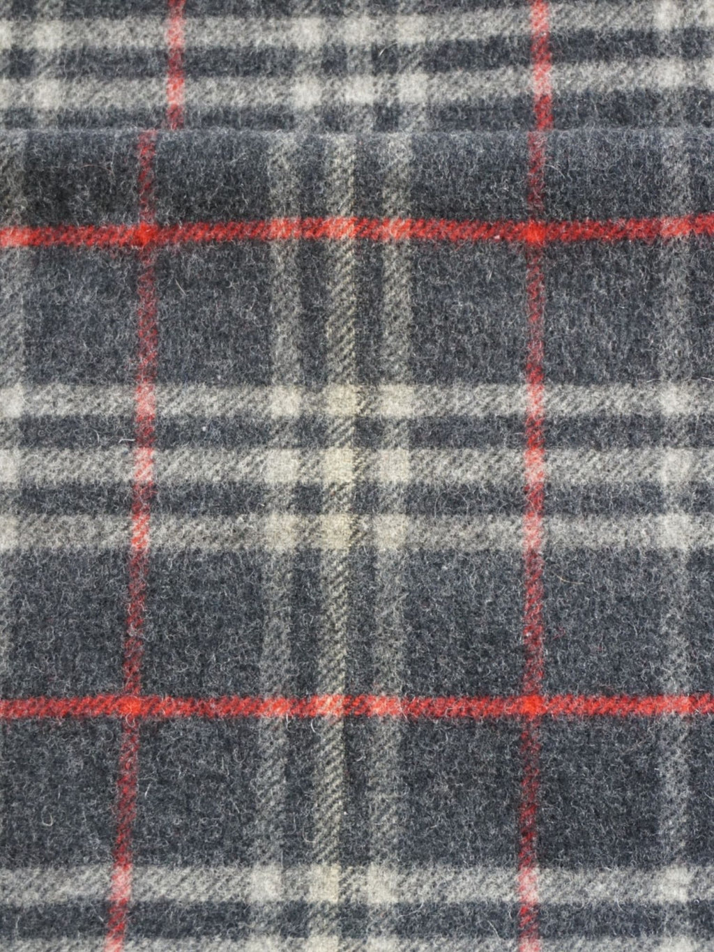 Écharpe Burberry motif Check grise