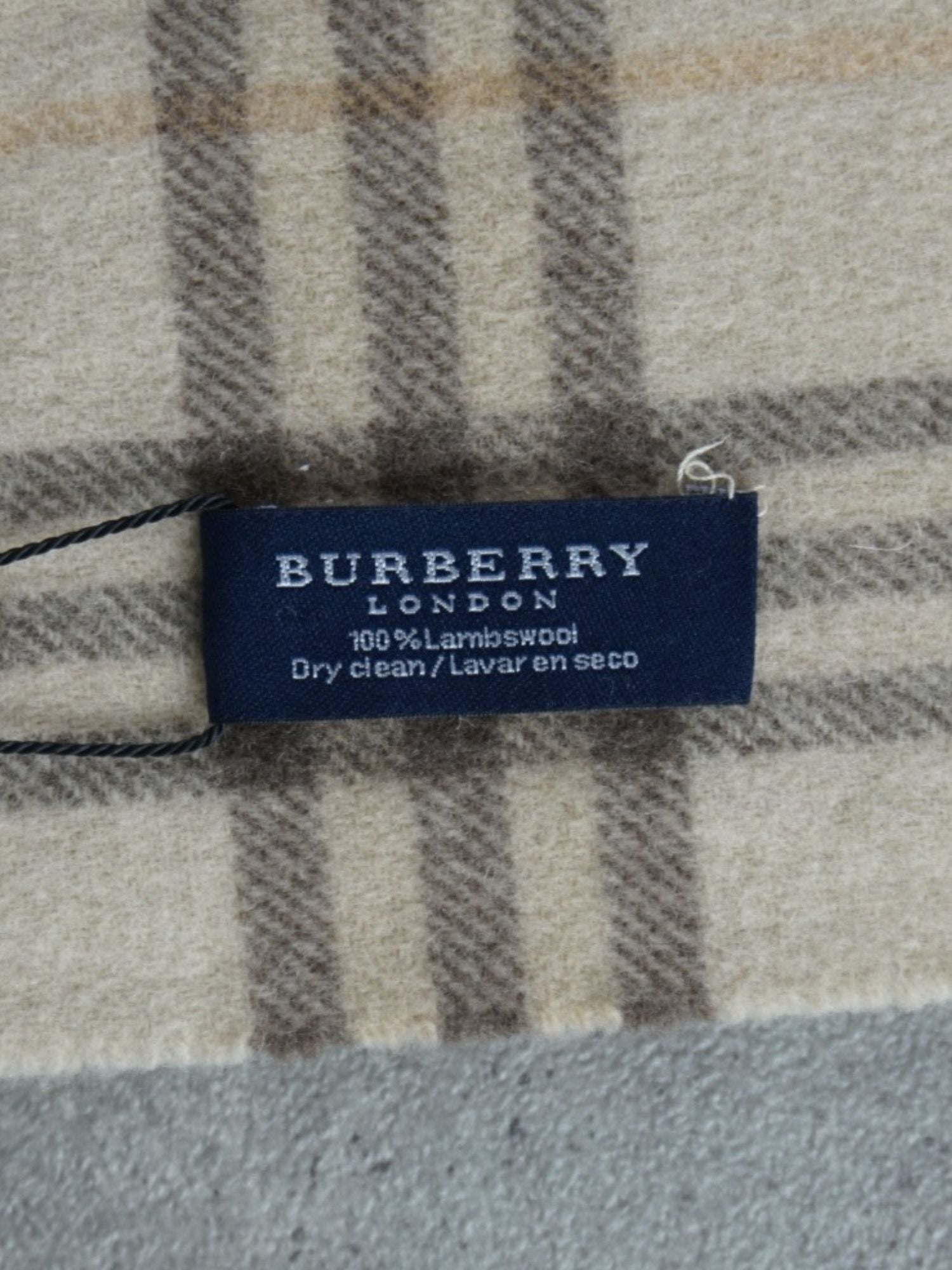 Écharpe Burberry beige Check
