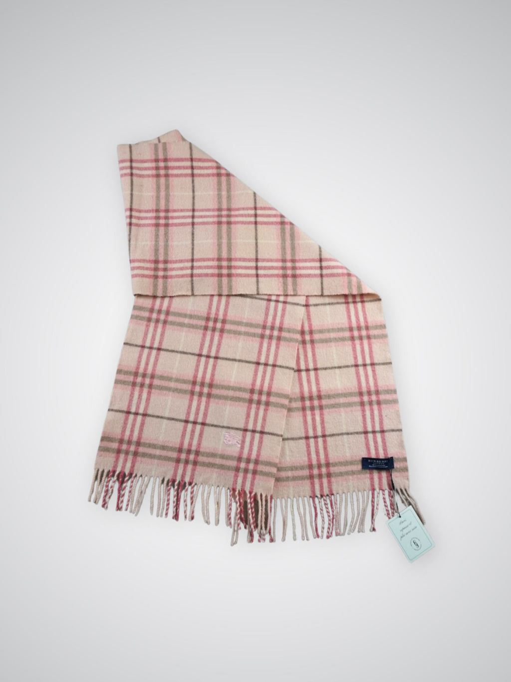 Écharpe Burberry rose Check