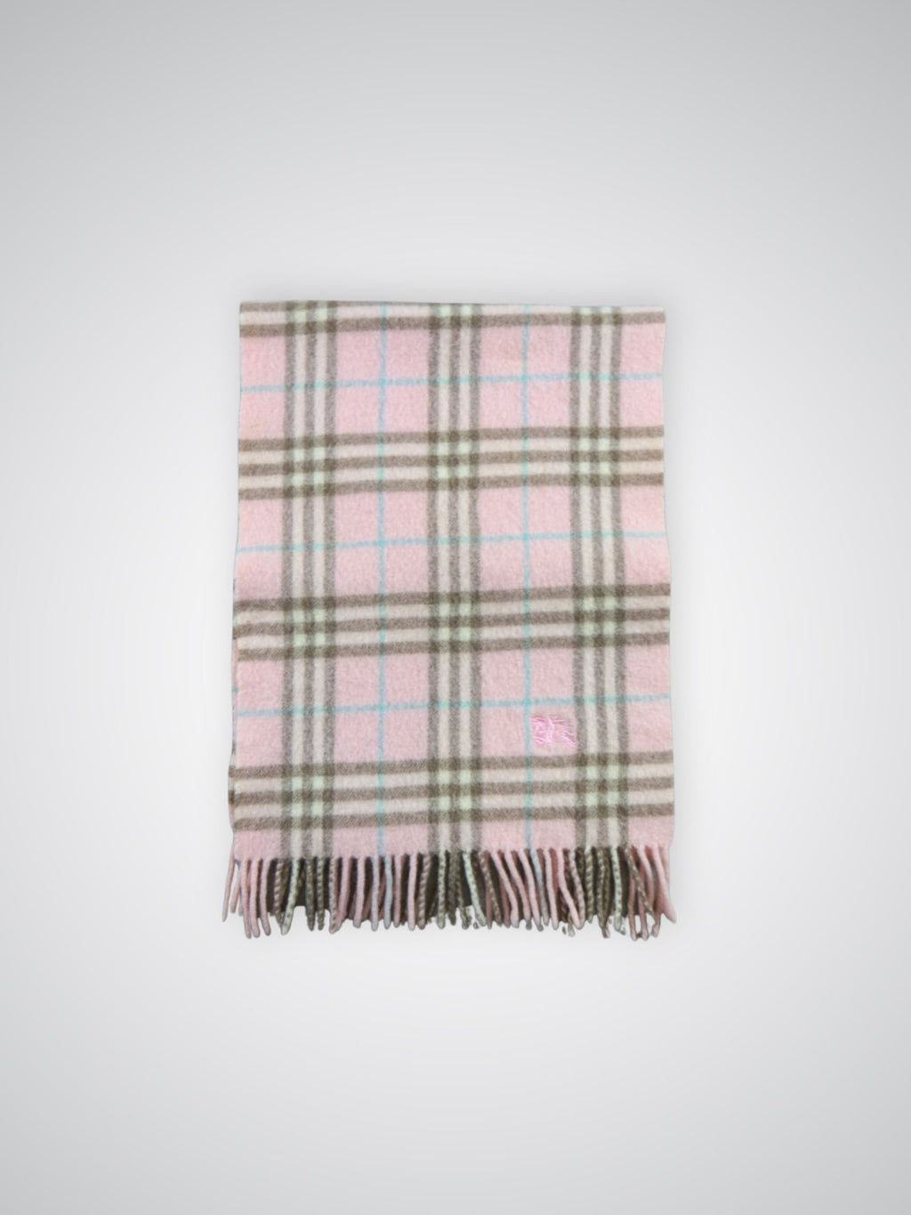 Écharpe Burberry rose Check