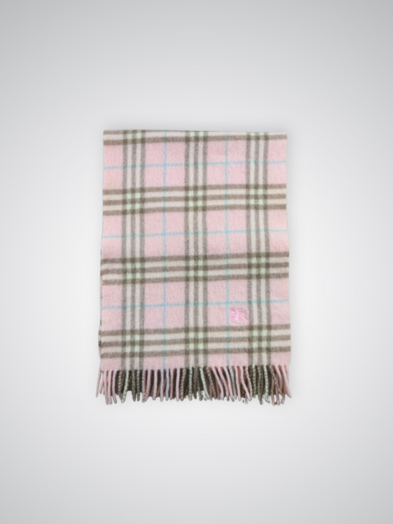 Écharpe Burberry rose Check