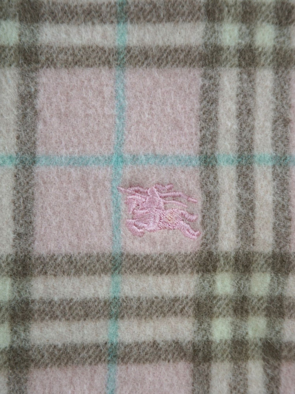 Écharpe Burberry rose Check