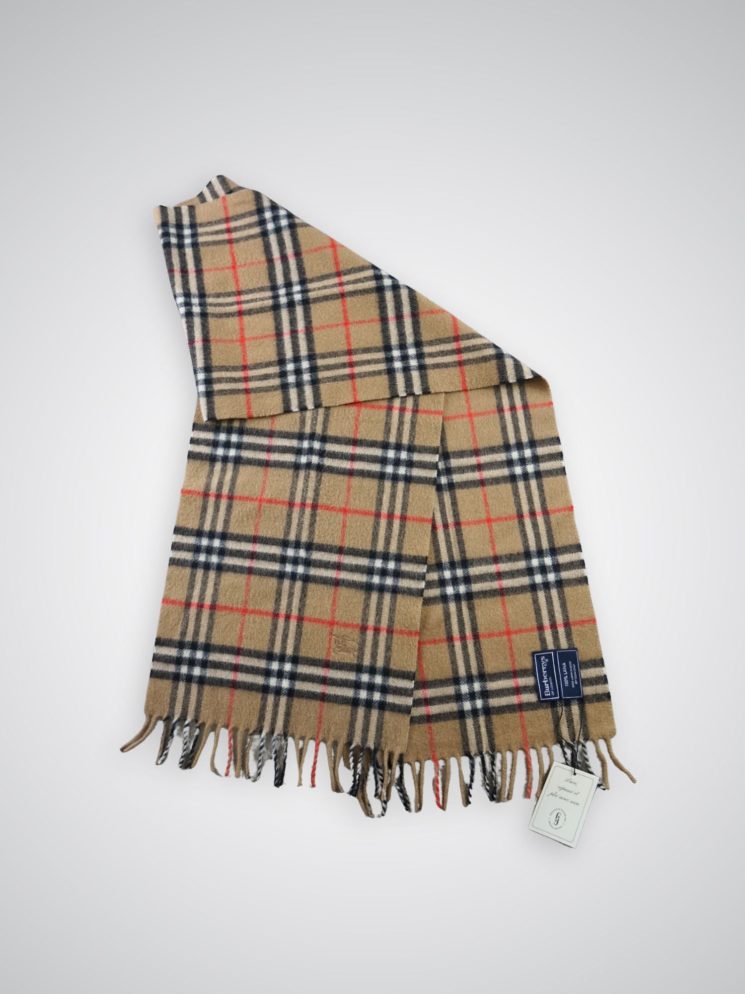 Écharpe Burberrys beige Check