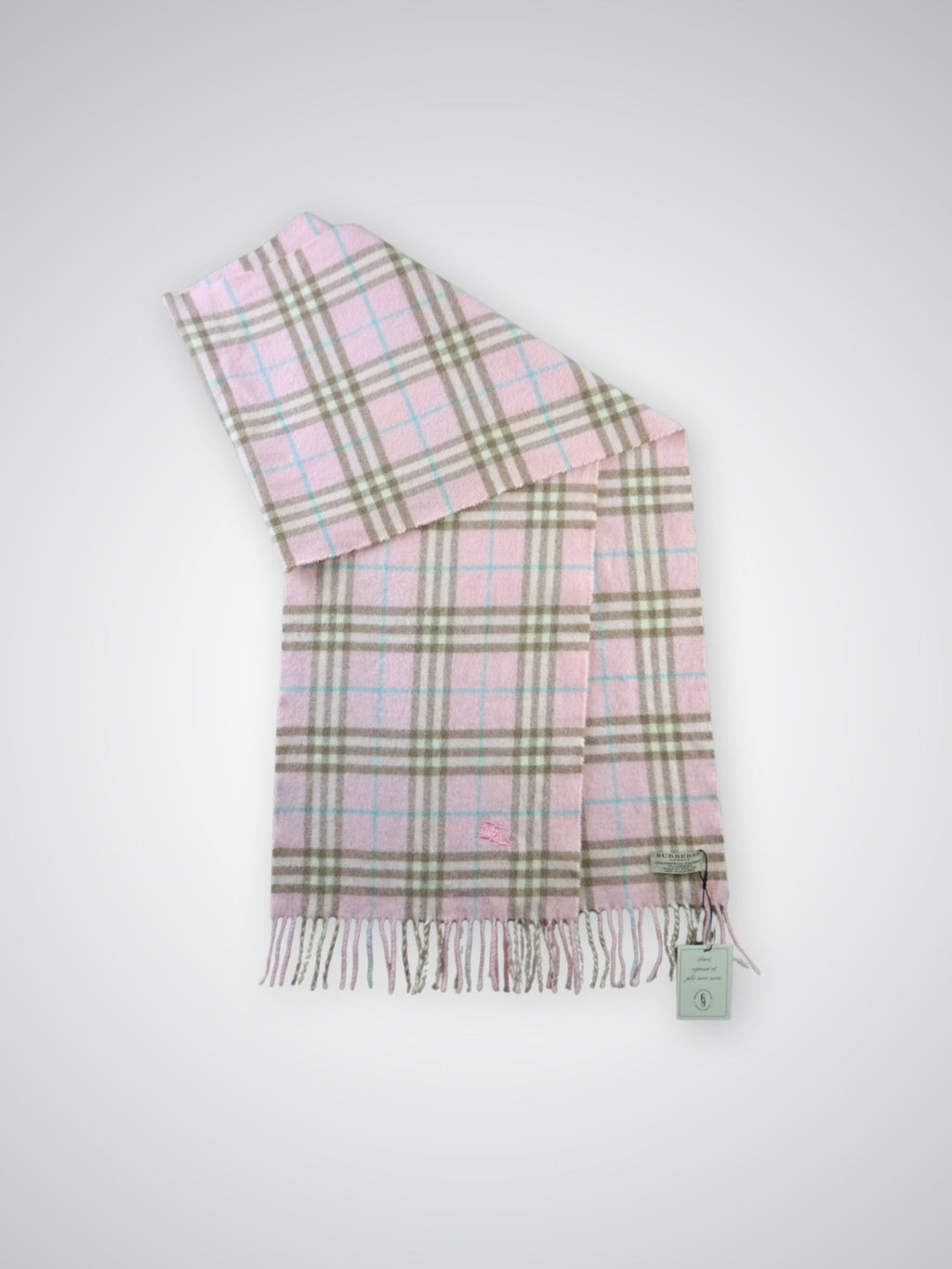 Écharpe Burberry rose