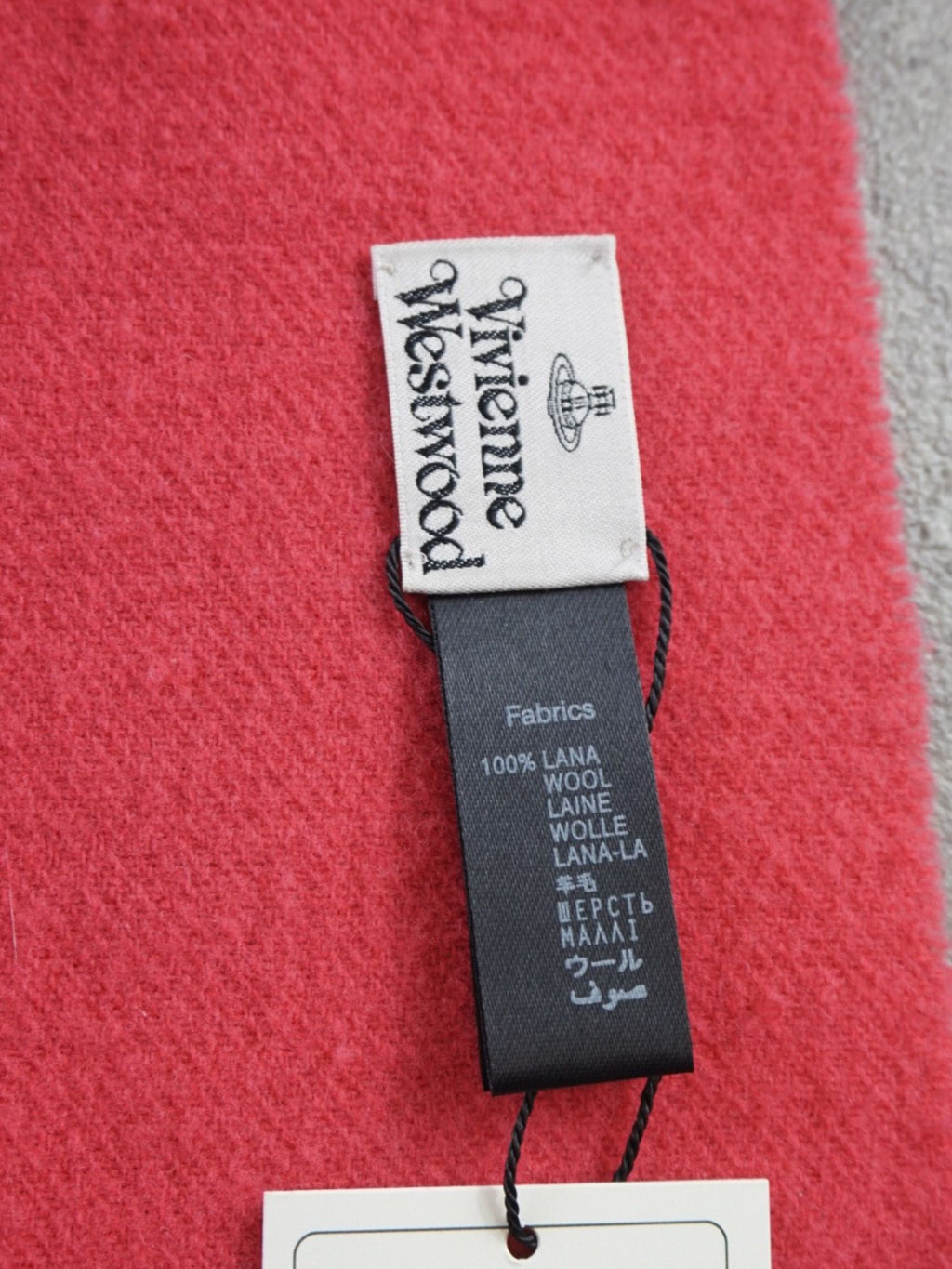 Écharpe rose Vivienne Westwood