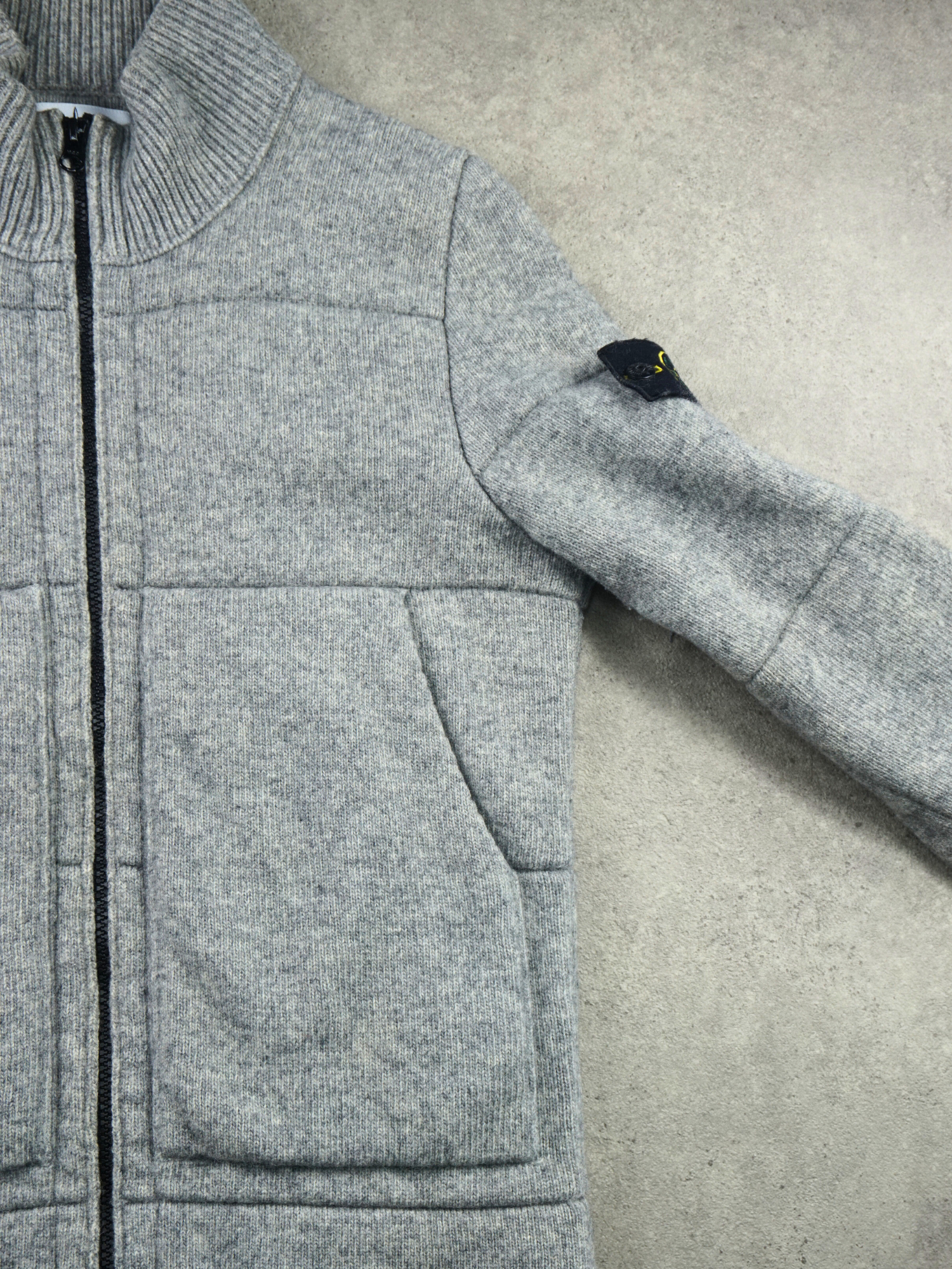 Veste gilet grise Stone Island (S)