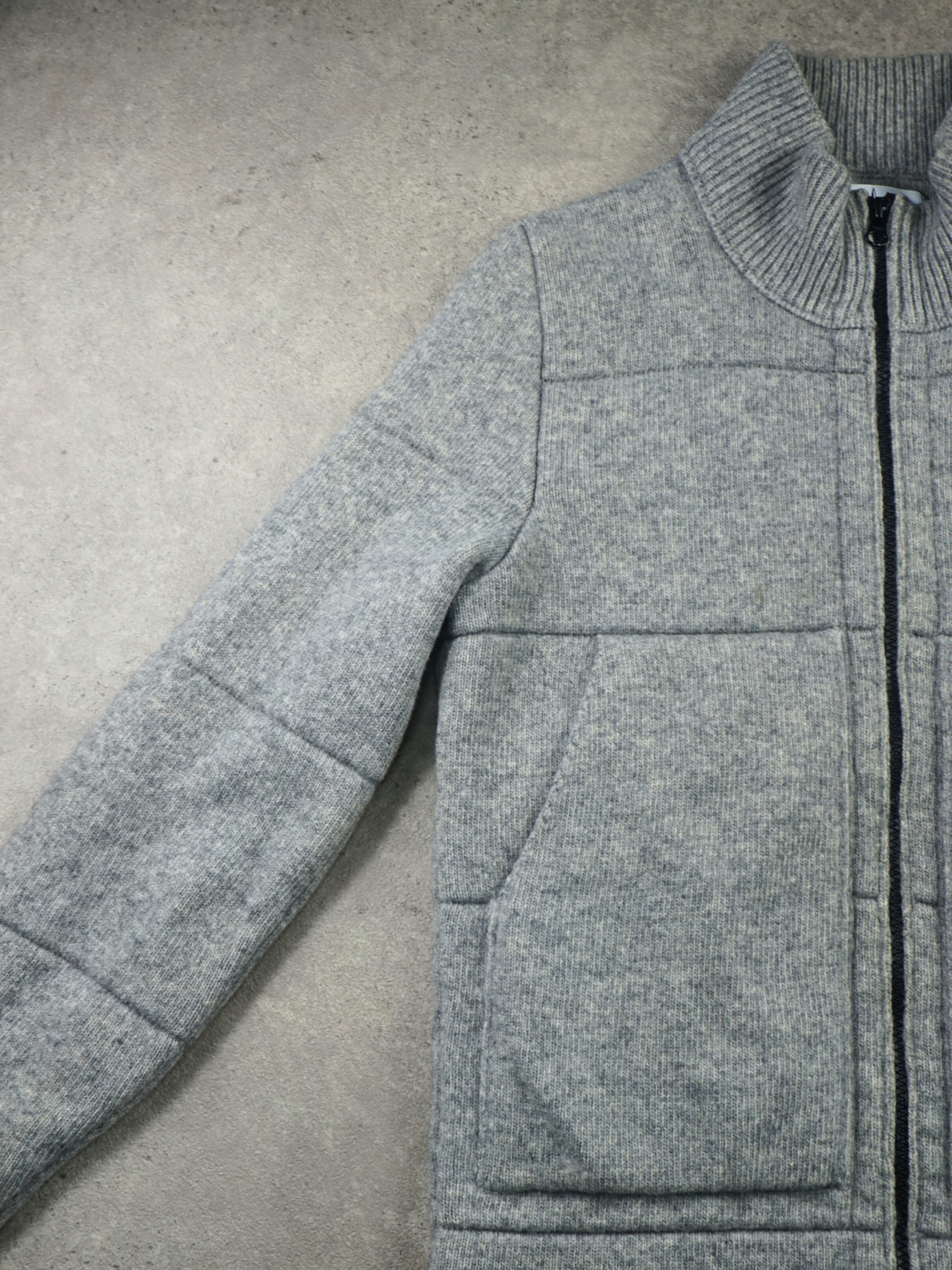 Veste gilet grise Stone Island (S)