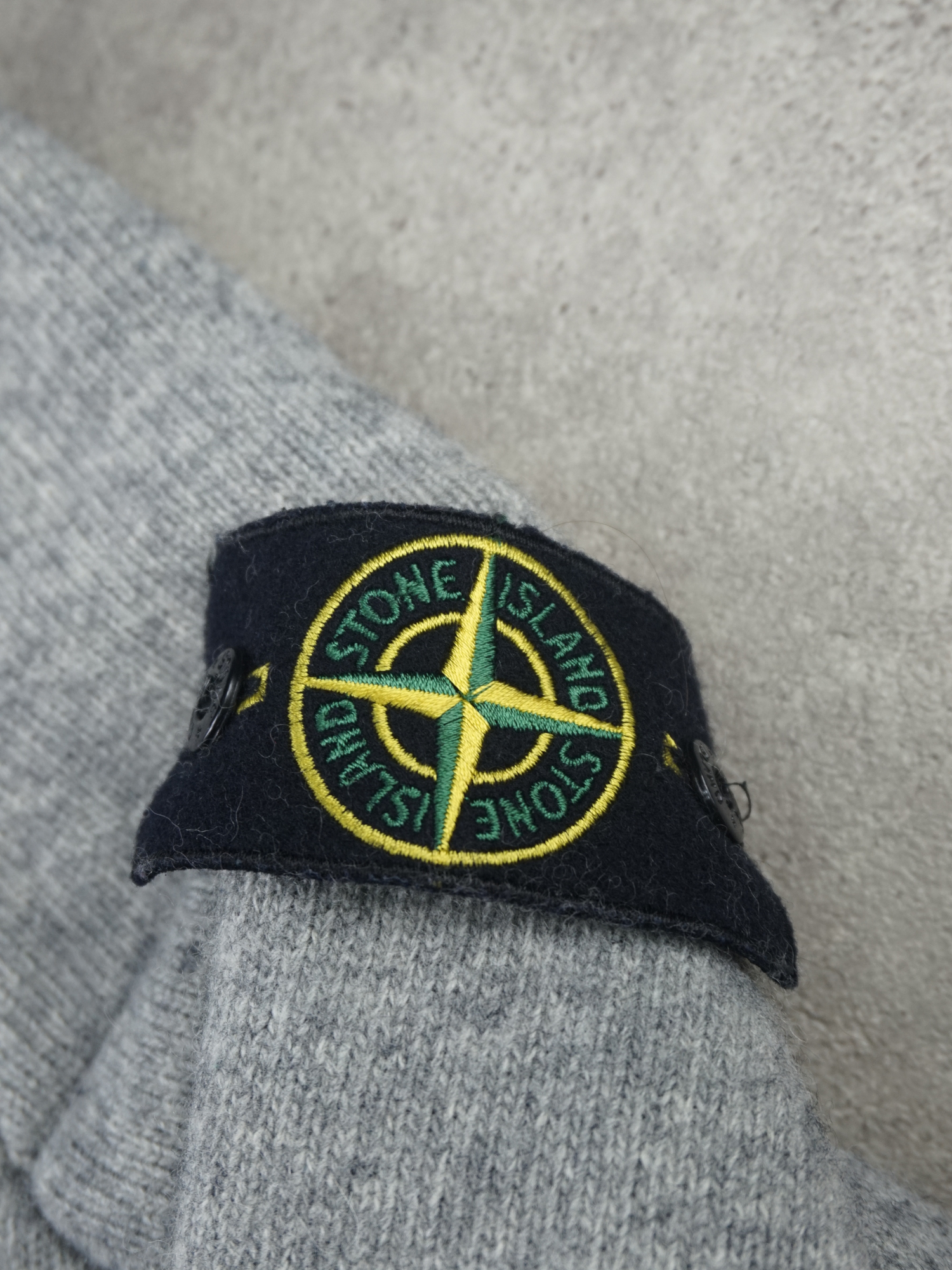 Veste gilet grise Stone Island (S)