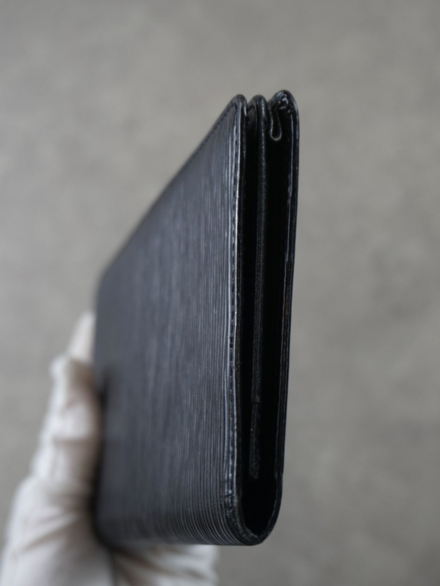 Portefeuille Louis Vuitton cuir Épi
