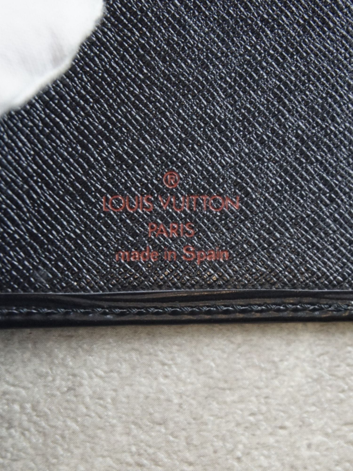 Portefeuille Louis Vuitton cuir Épi