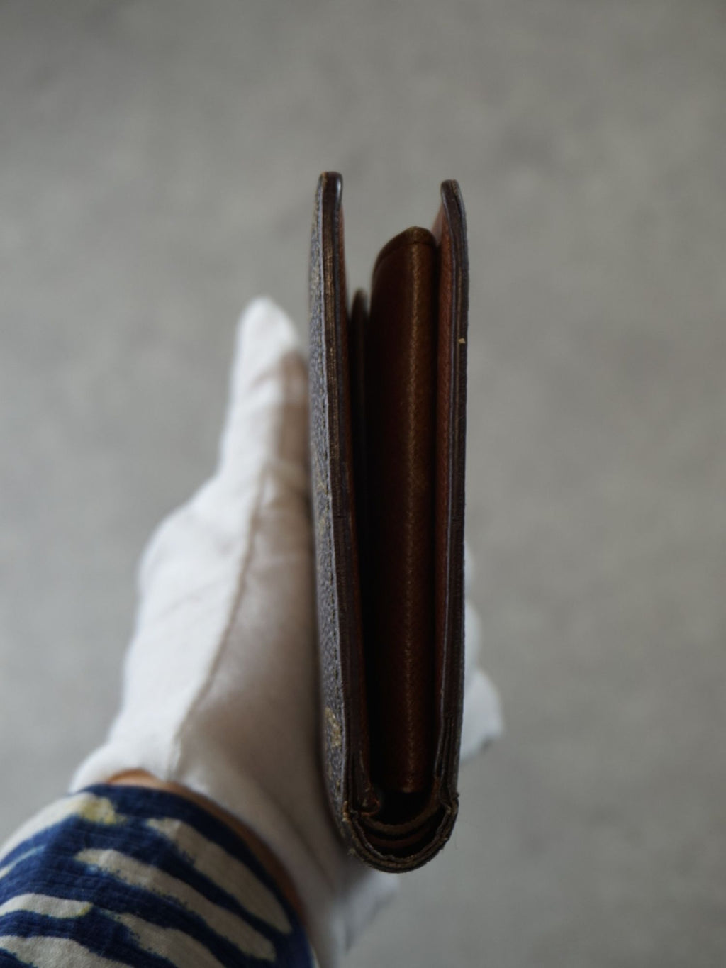 Portefeuille Louis Vuitton monogramme