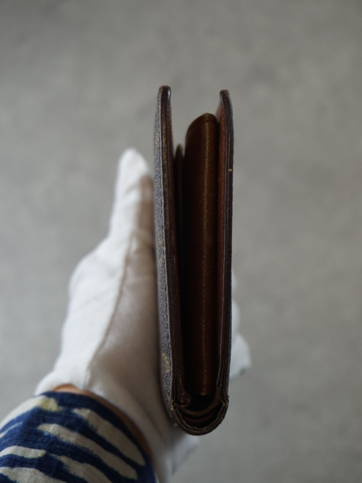 Portefeuille Louis Vuitton monogramme