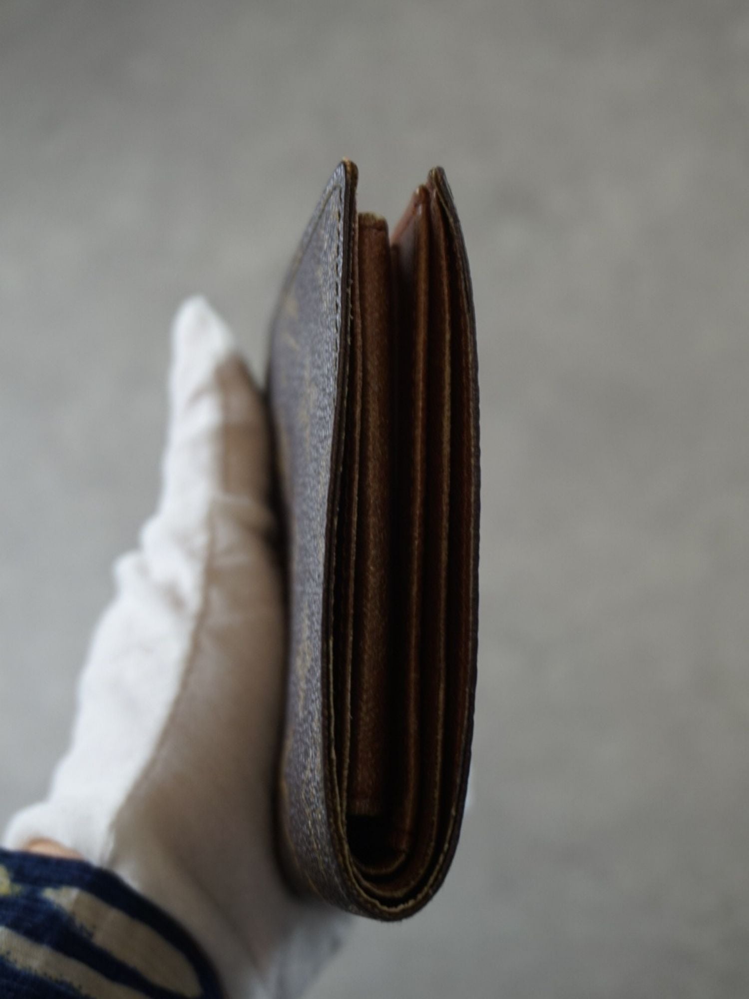 Portefeuille Louis Vuitton monogramme