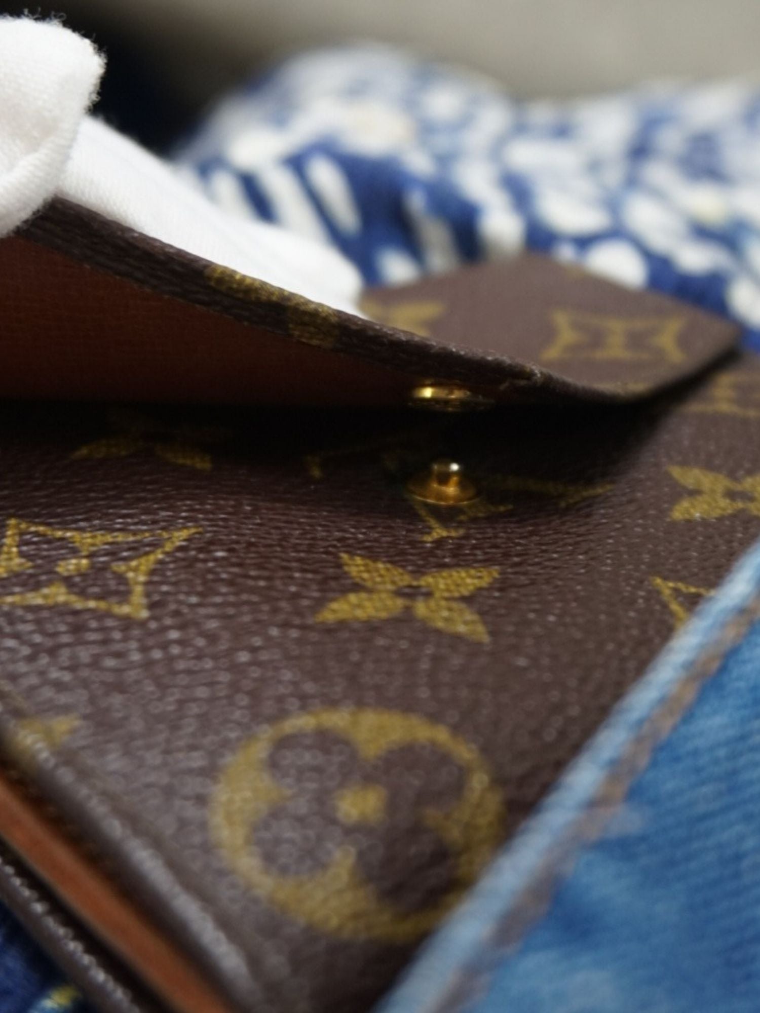 Portefeuille Louis Vuitton monogramme