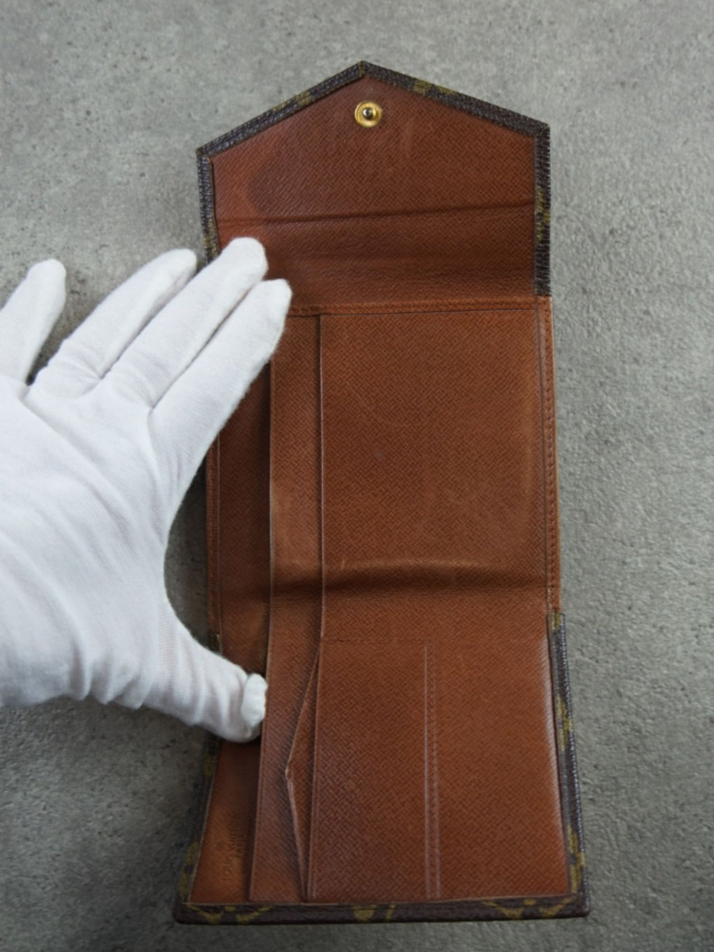 Portefeuille Louis Vuitton monogramme