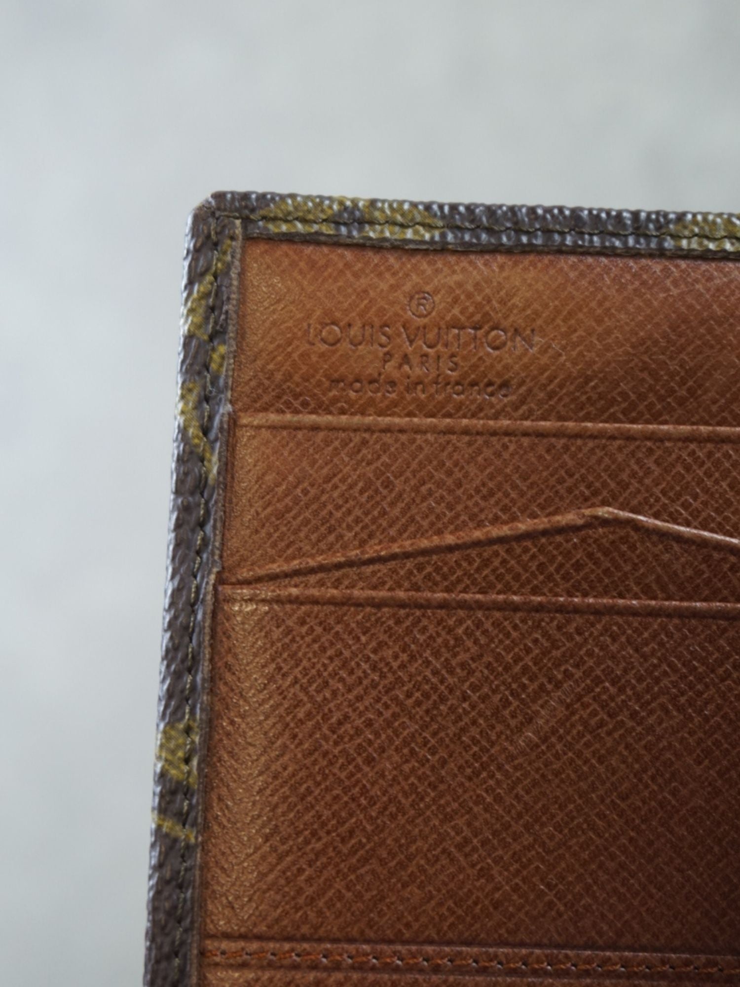 Portefeuille Louis Vuitton monogramme
