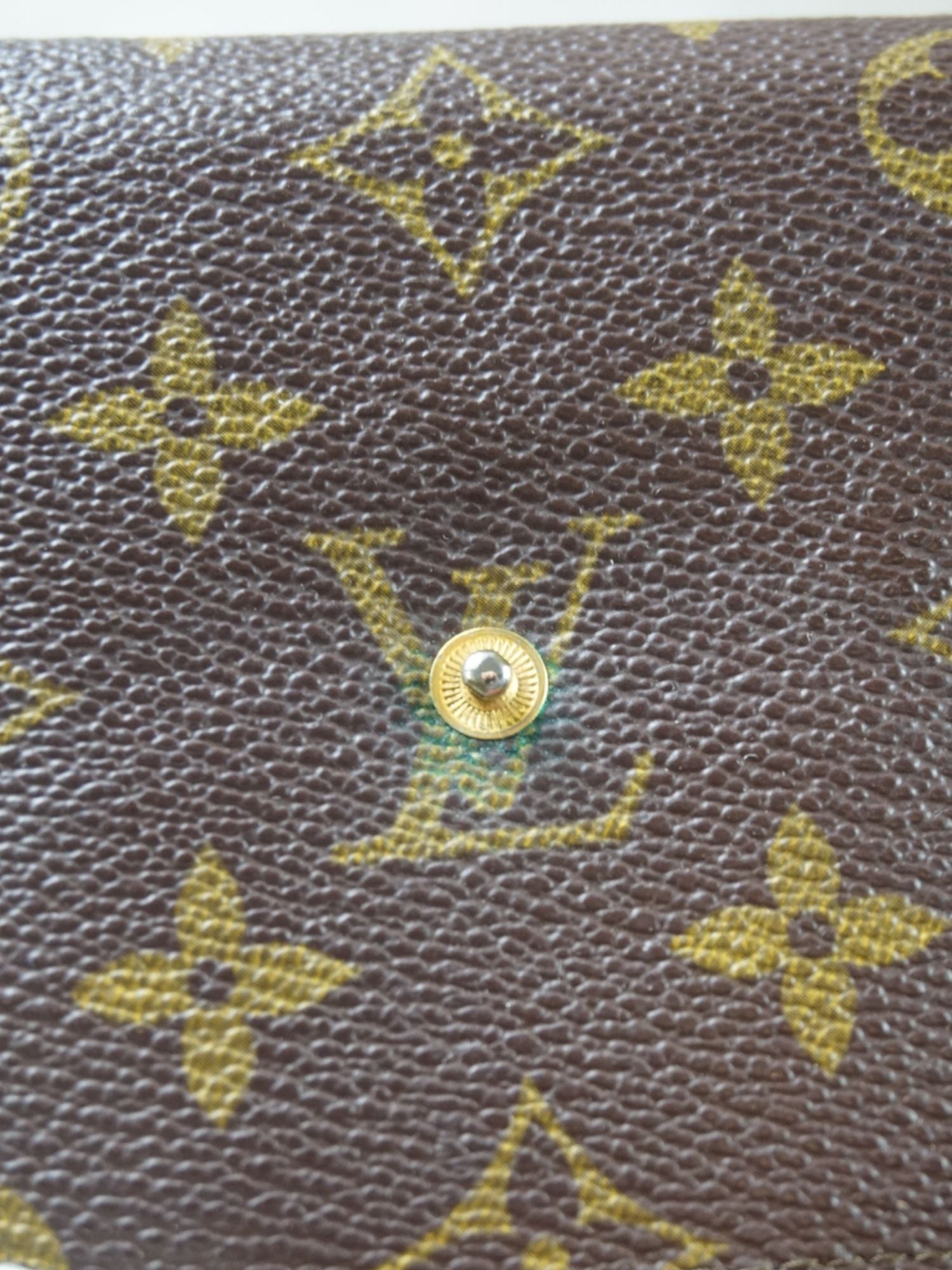 Portefeuille Louis Vuitton monogramme