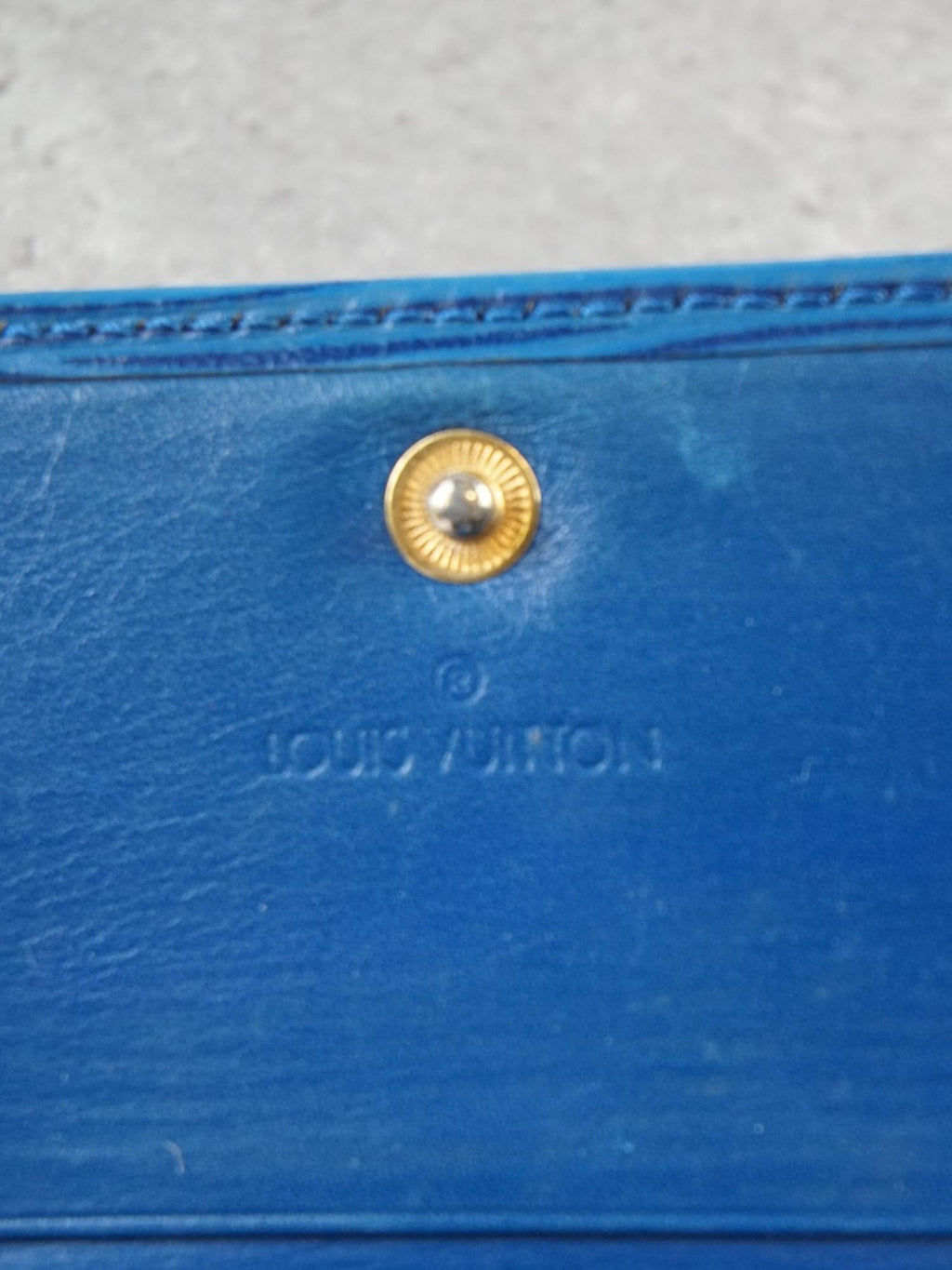 Portefeuille Louis Vuitton cuir Épi