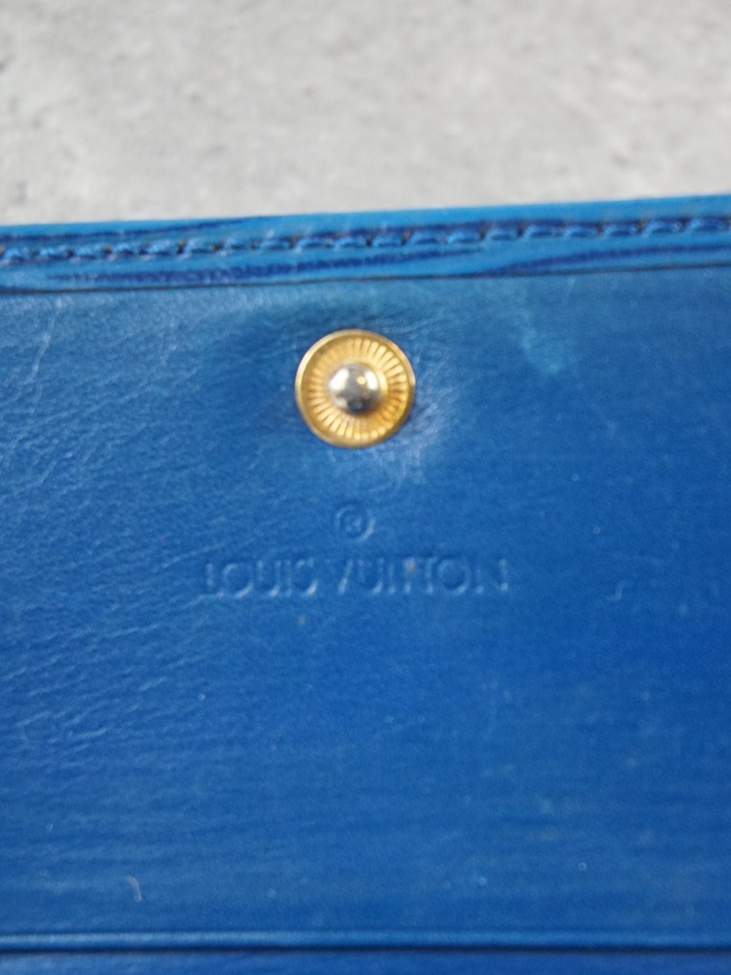 Portefeuille Louis Vuitton cuir Épi