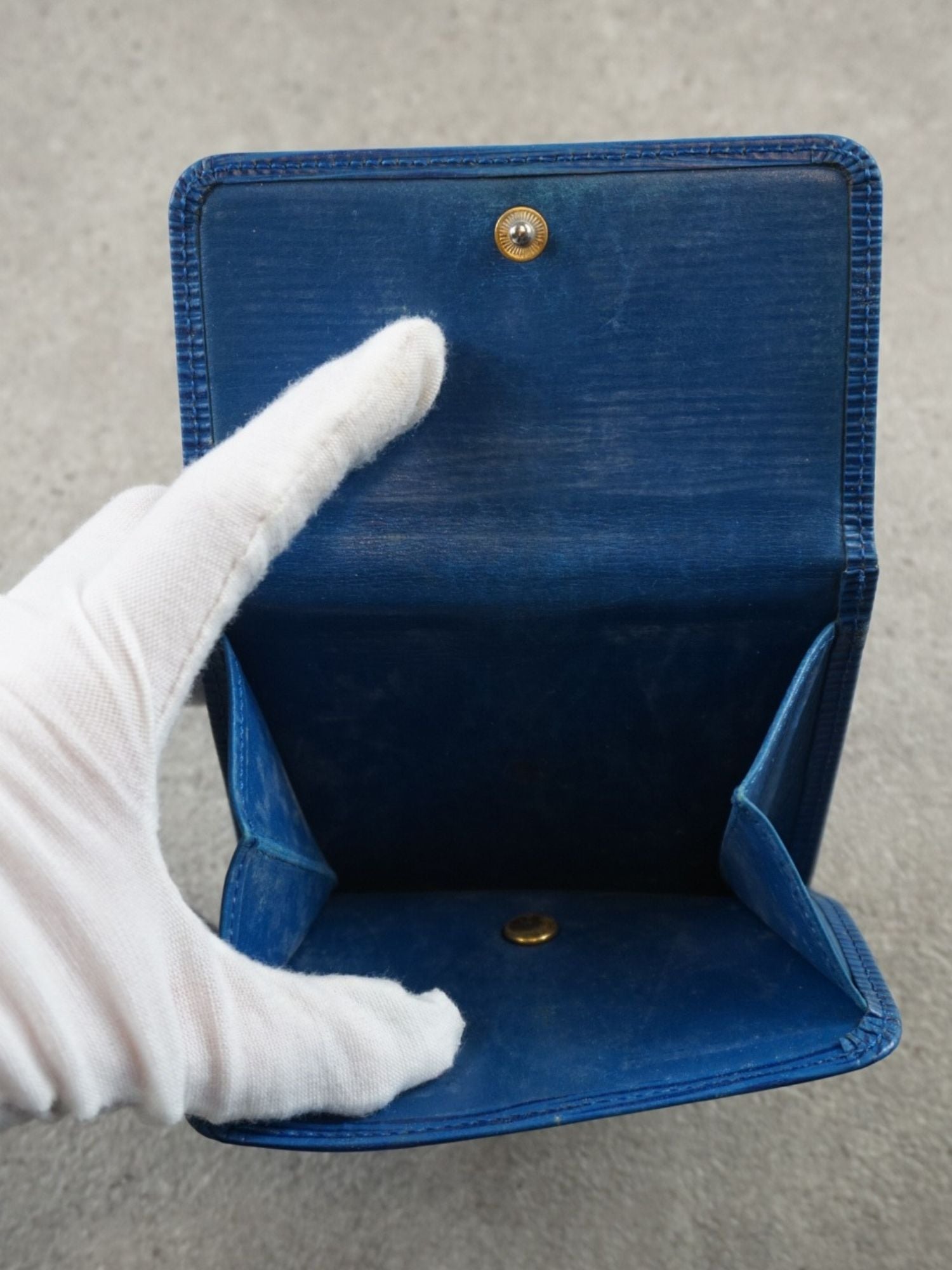 Portefeuille Louis Vuitton cuir Épi