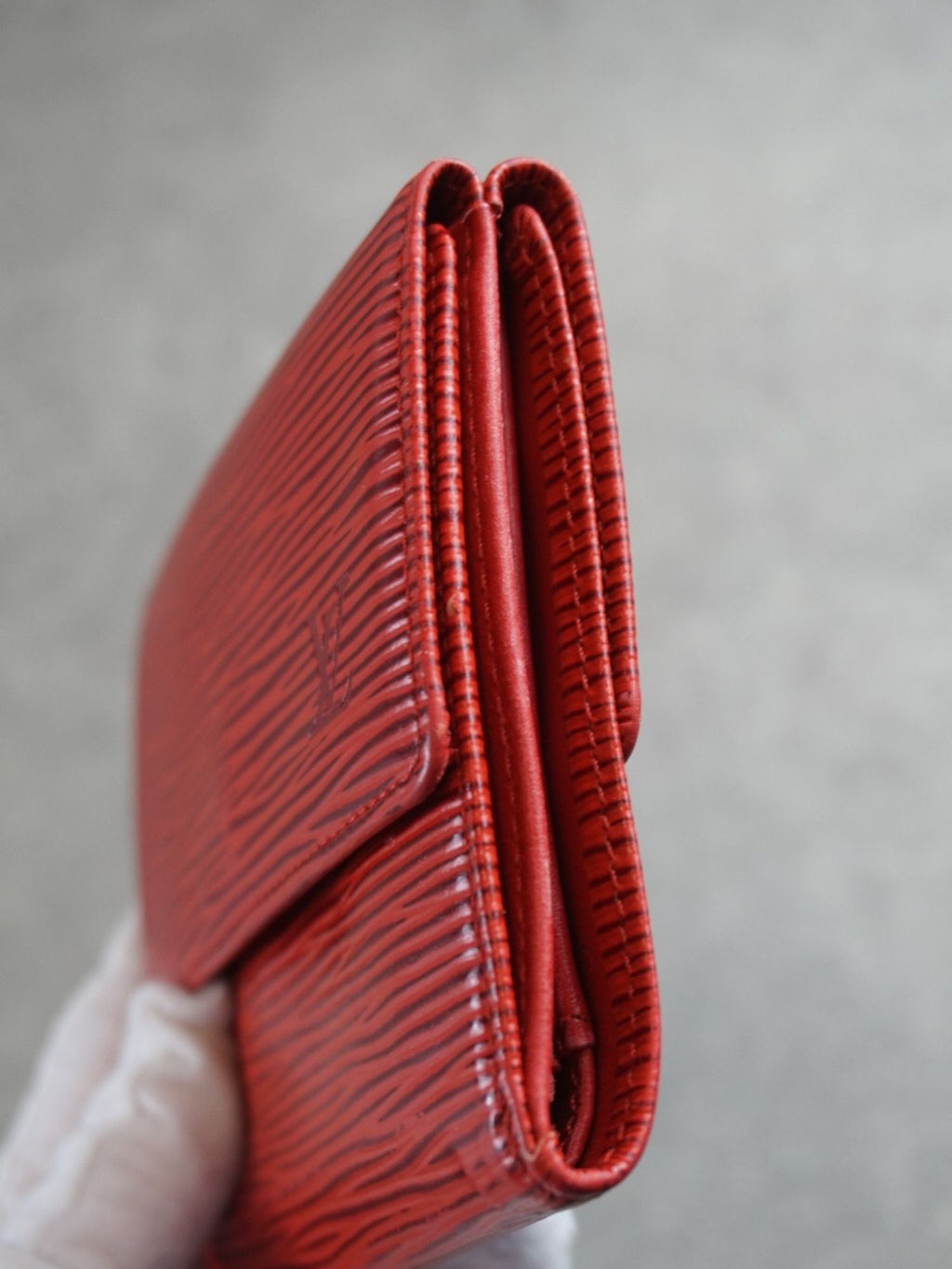 Portefeuille Louis Vuitton cuir Épi