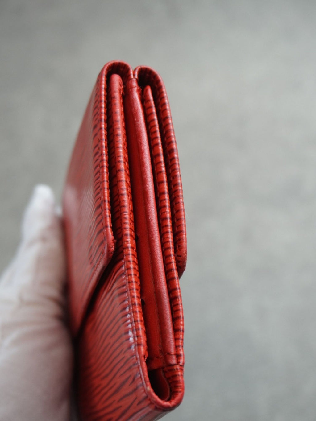 Portefeuille Louis Vuitton cuir Épi